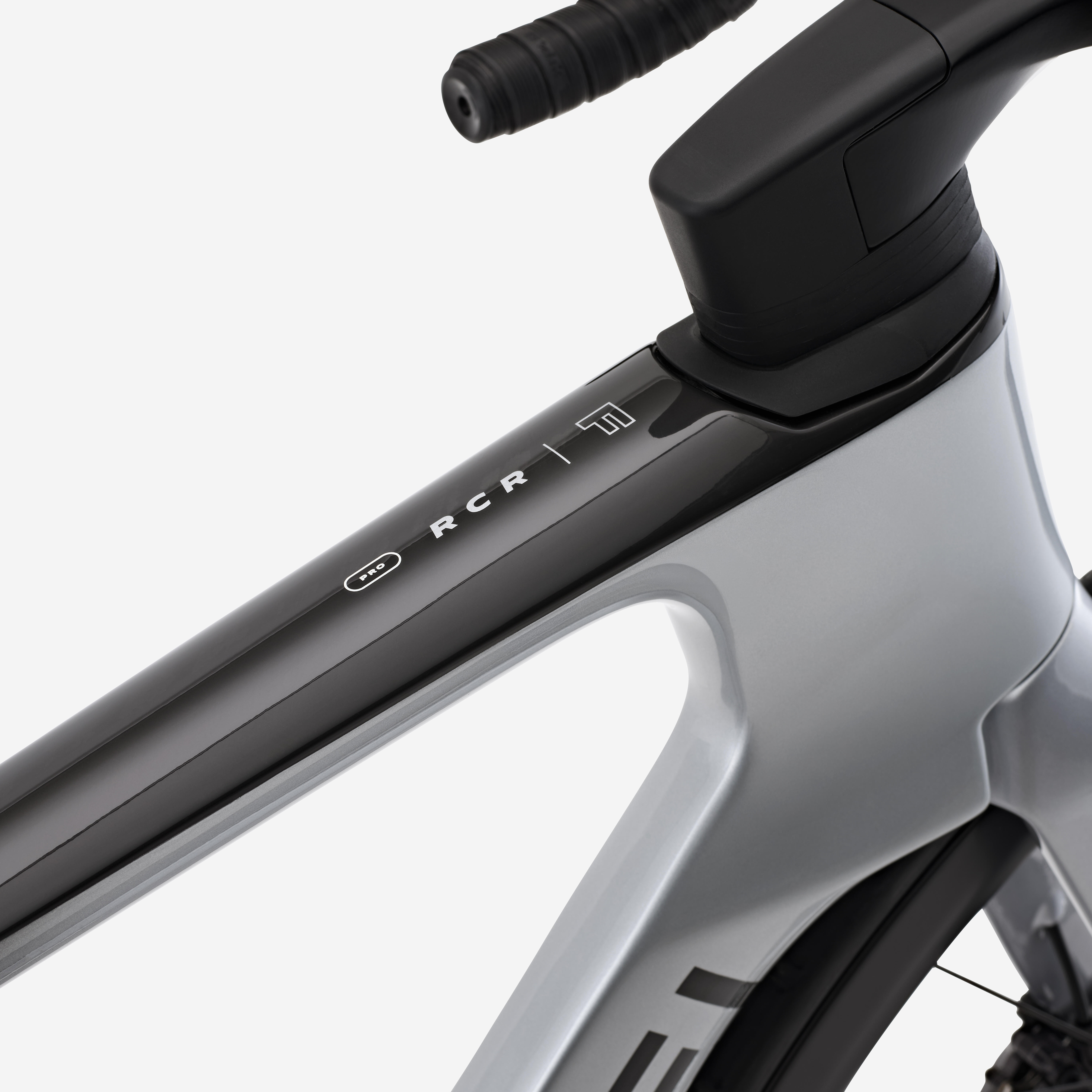 VAN RYSEL Cestný bicykel RCR-F Pro Ultegra DI2 2x12 PWM sivý S · záber 12