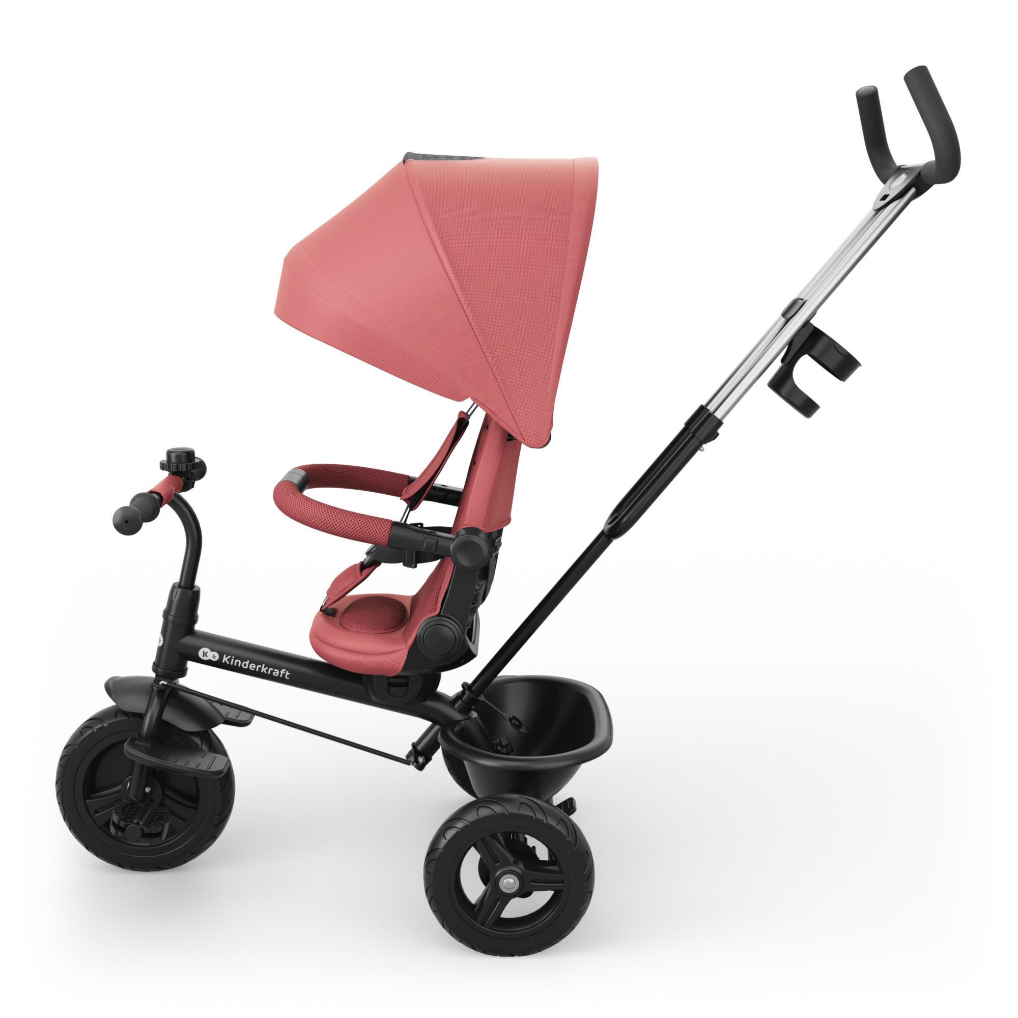 Triciclo ASTON 2 PLUS Rosa - CD 5/8