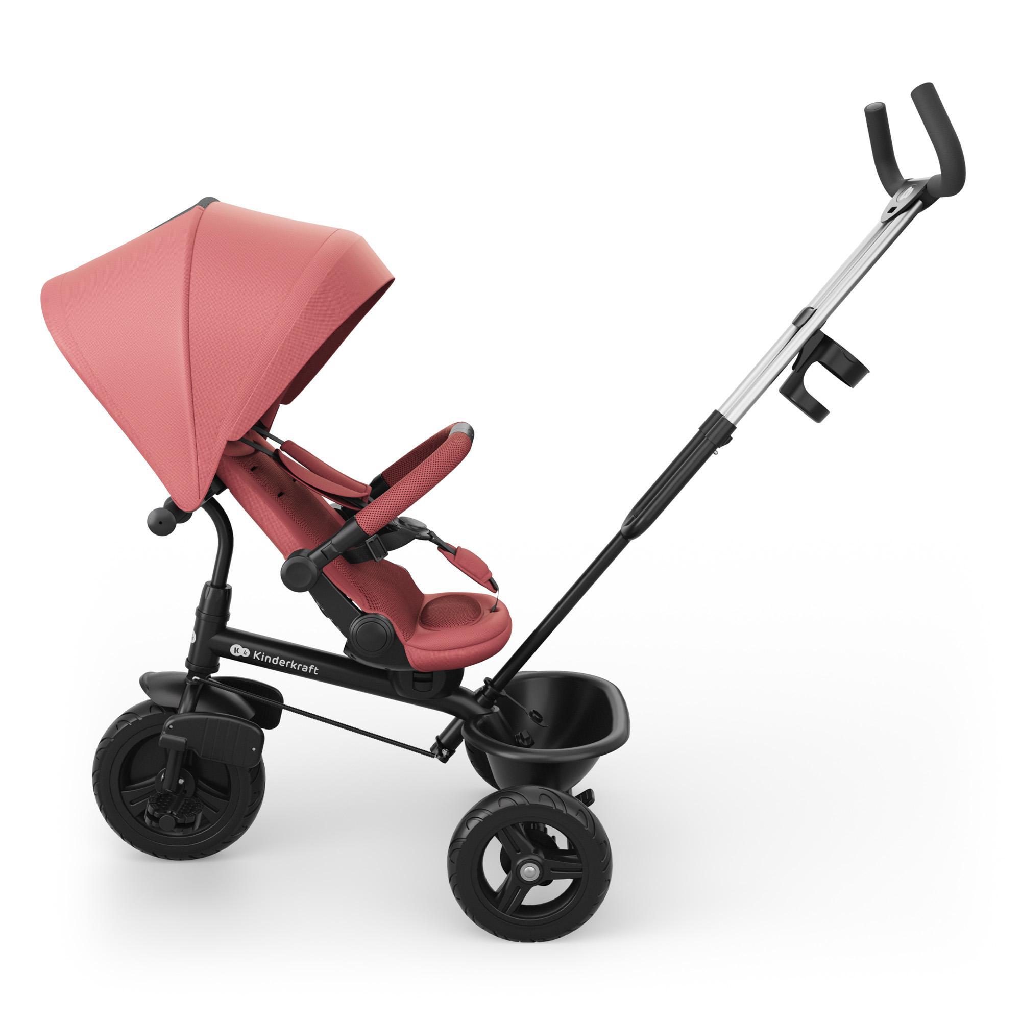Triciclo ASTON 2 PLUS Rosa - CD 3/8