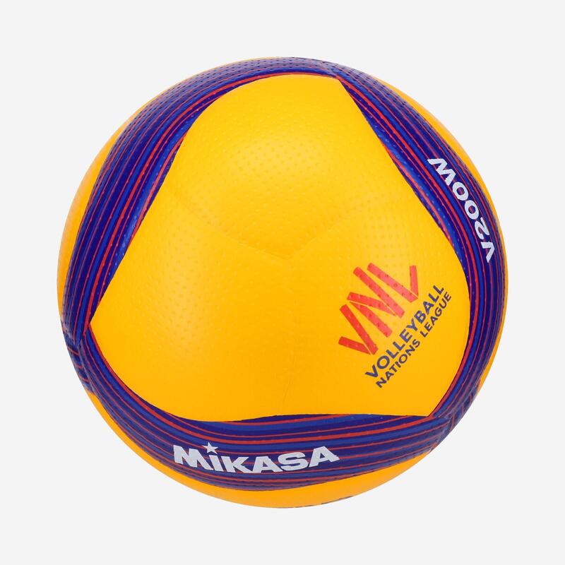 Minge de volei mărimea 5 - V200W VNL Galben și albastru