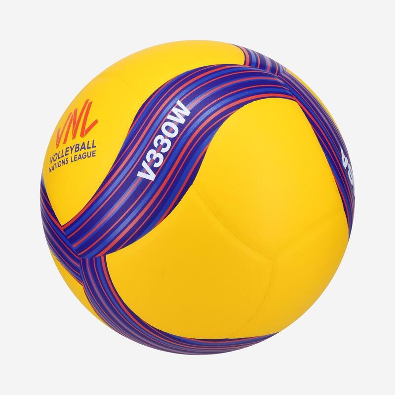 Minge de volei mărimea 5 - V330W VNL Galben Albastru