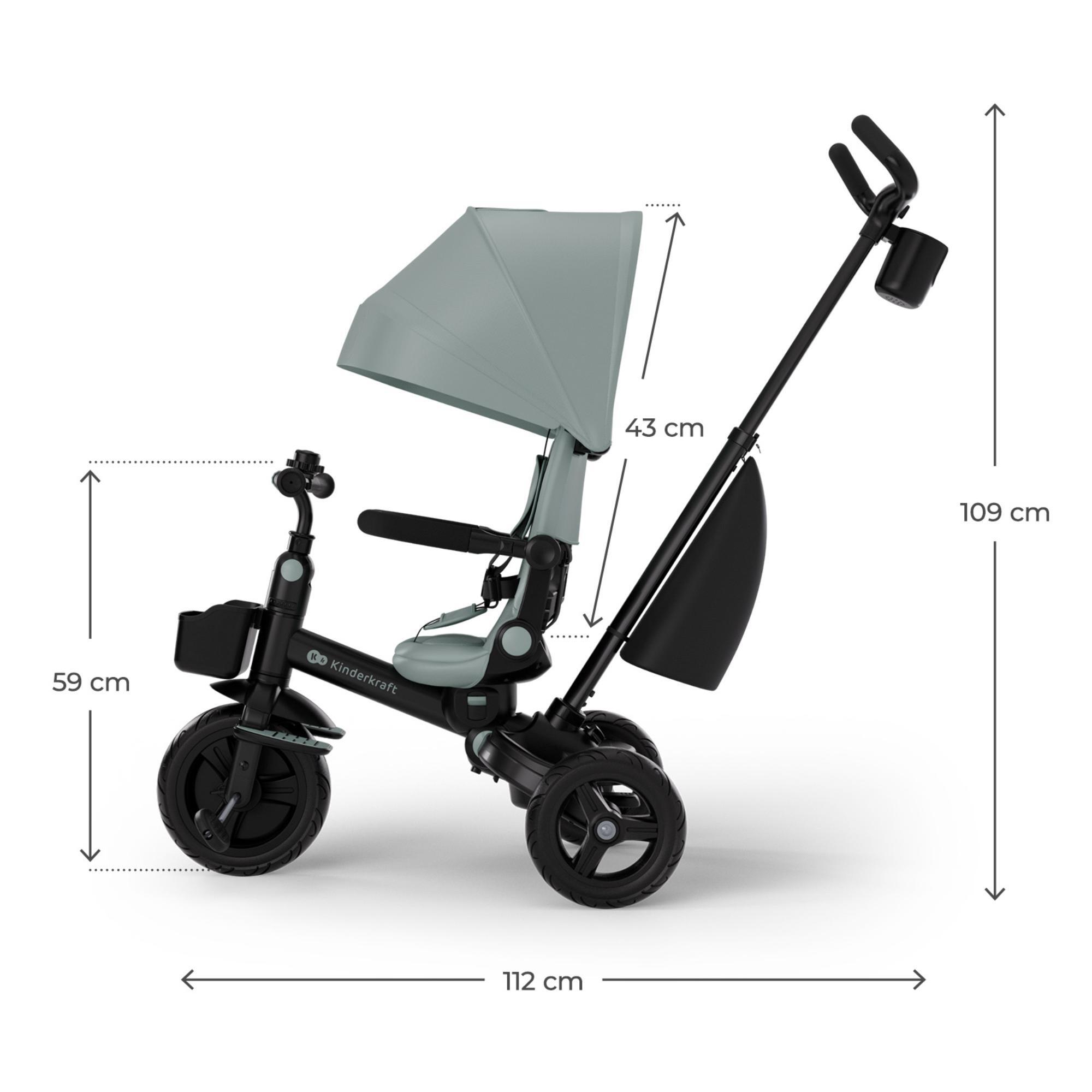 Tricicle AVEO 2 PLUS Verd - CD 4/10