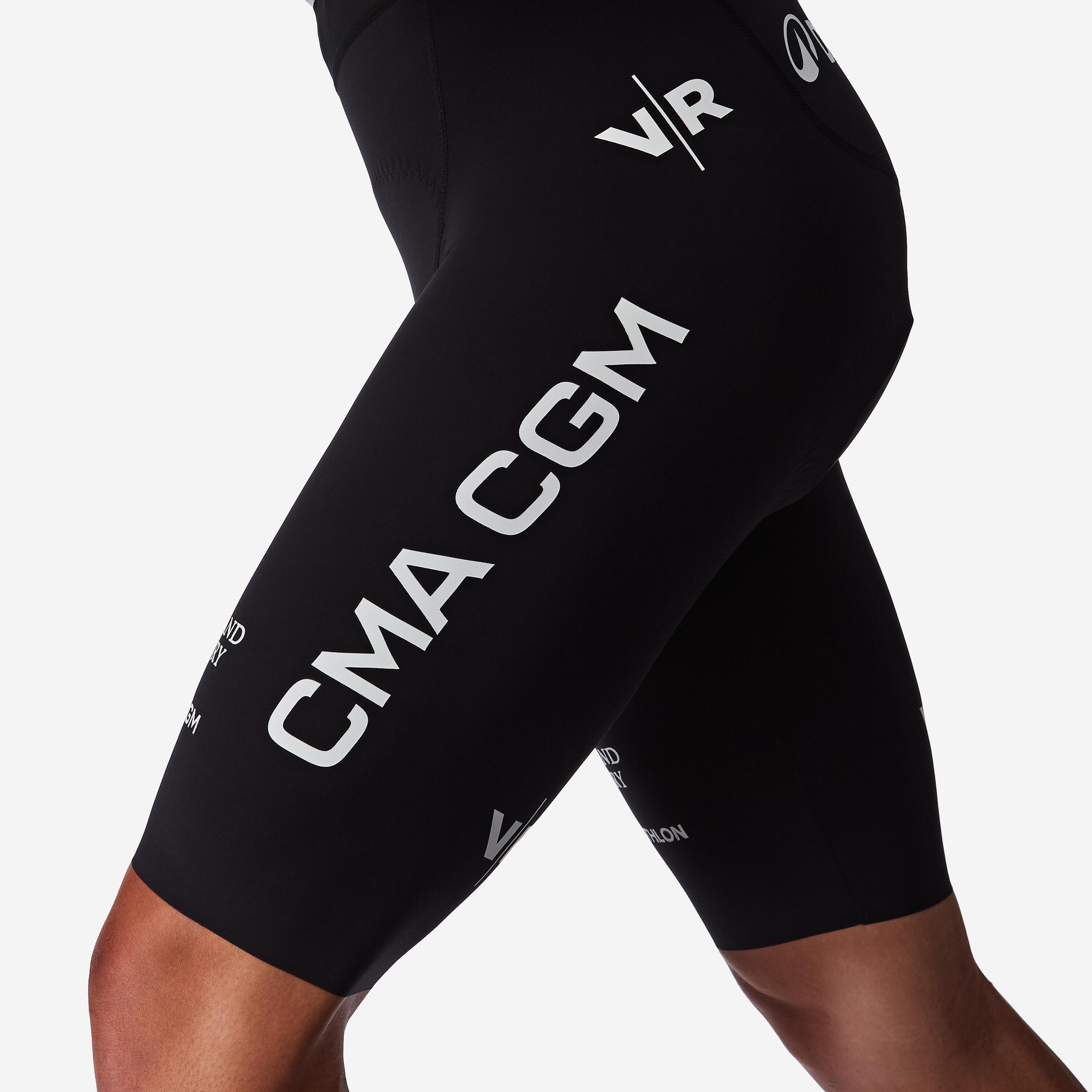Salopette corta ciclismo uomo RCR-R PRO CMA CGM ufficiali 6/7