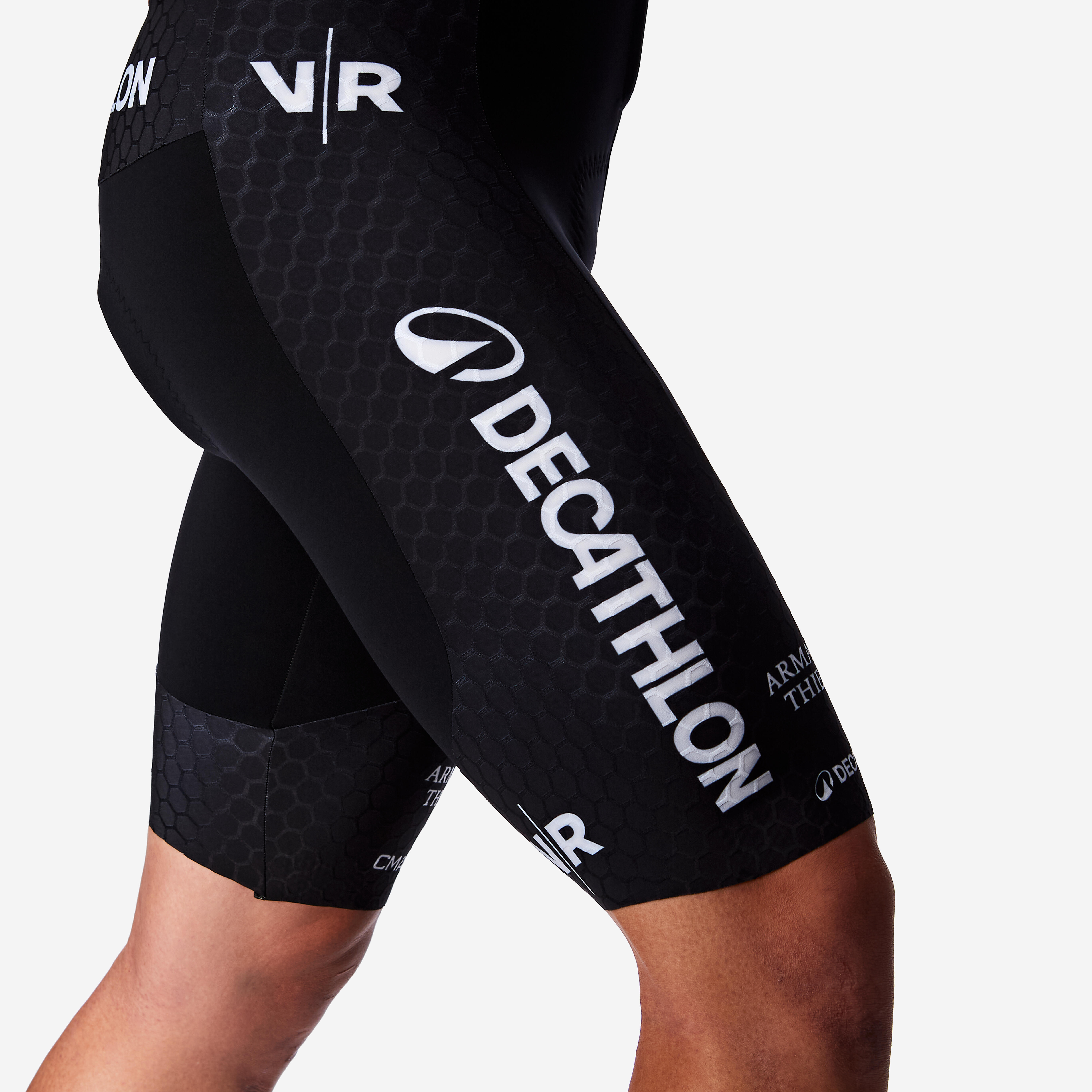 VAN RYSEL Cyklistická kombinéza RCR-F DECATHLON CMA CGM Official L · záber 9
