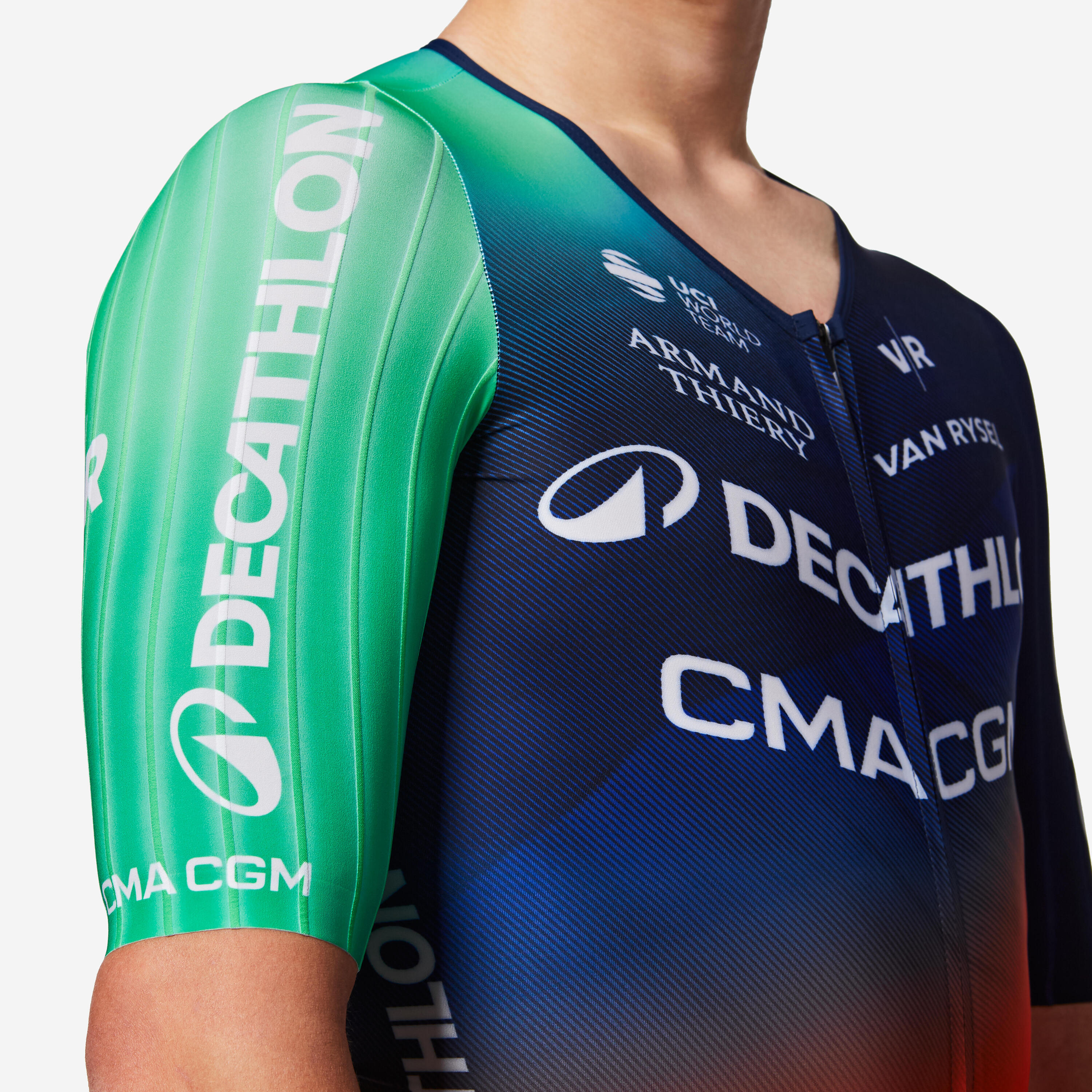 Aero-Rennradhandschuhe, RCR-F Decathlon CMA CGM Offiziell 7/10