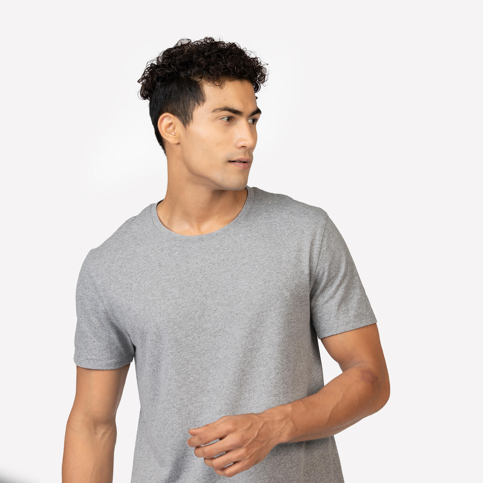 domyos Men's Short-Sleeved T-Shirt - Black-picture-17