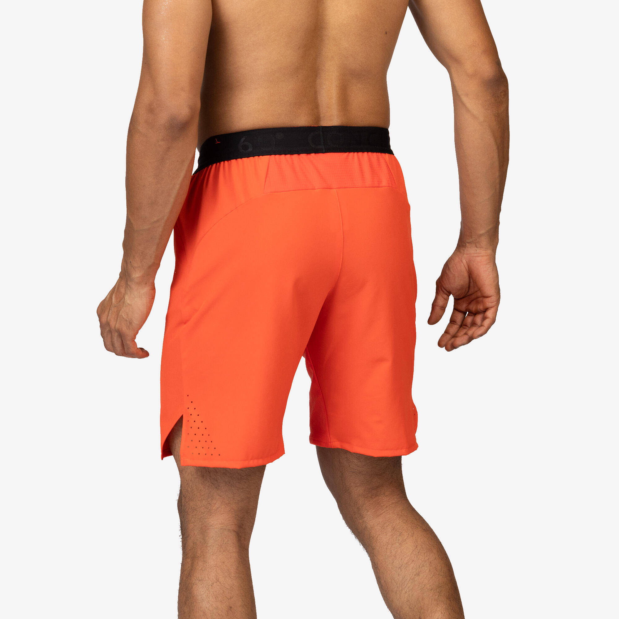 Men's Breathable Performance Cross Training Shorts with Zipped Pockets -  4