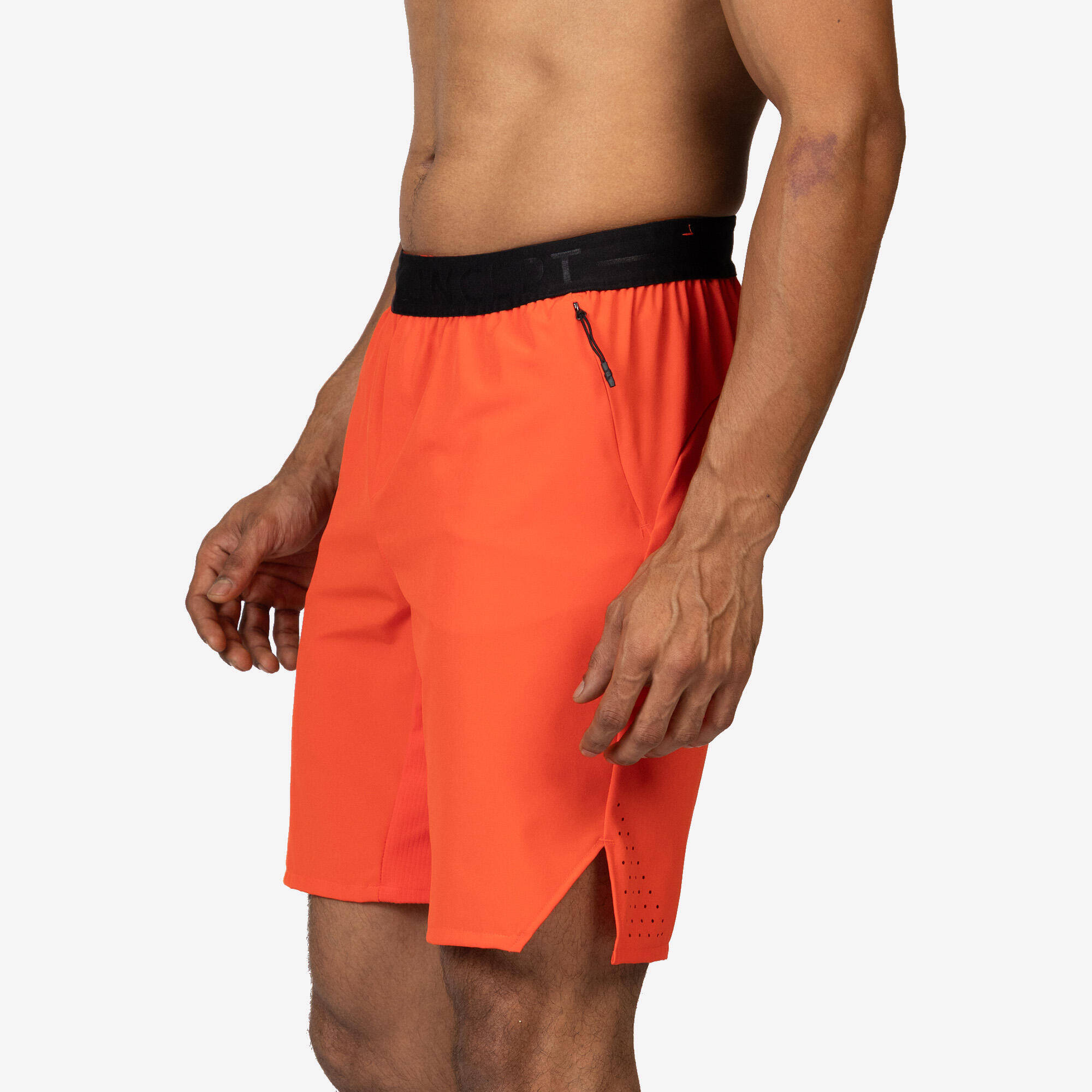 Men's Breathable Performance Cross Training Shorts with Zipped Pockets -  3