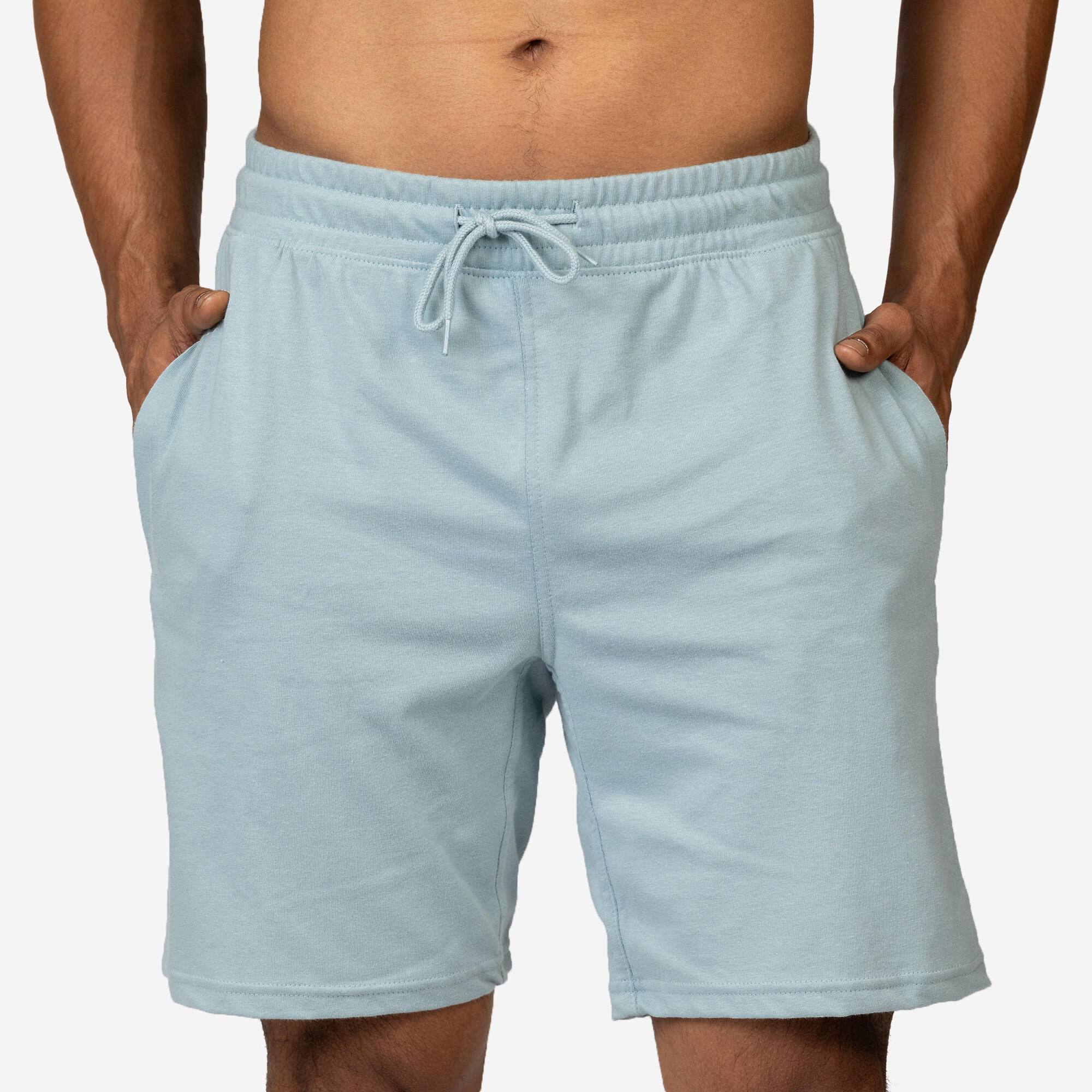 domyos Men's French Terry Training Shorts - Cashmere Beige-picture-39