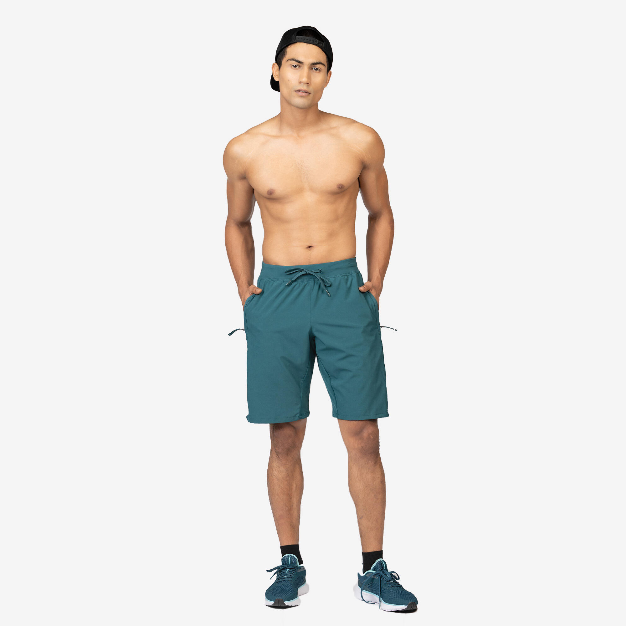 domyos Men's Fitness Cardio Training Shorts 500 - Ochre-picture-34