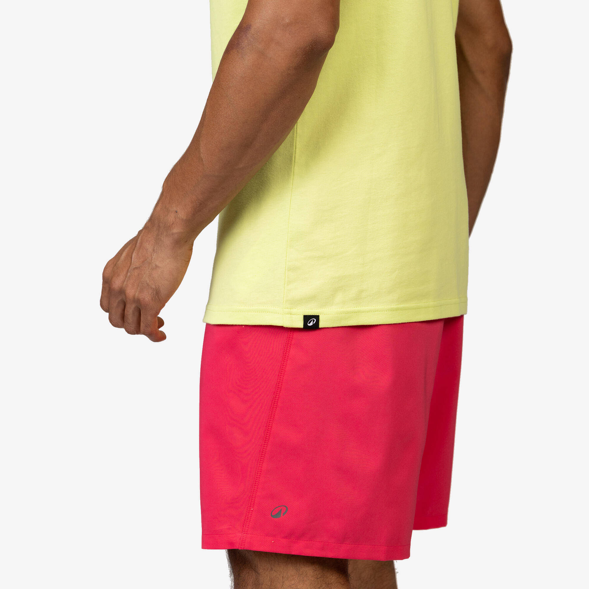 Men's Regular Cotton Fitness T-Shirt - Brown -  5