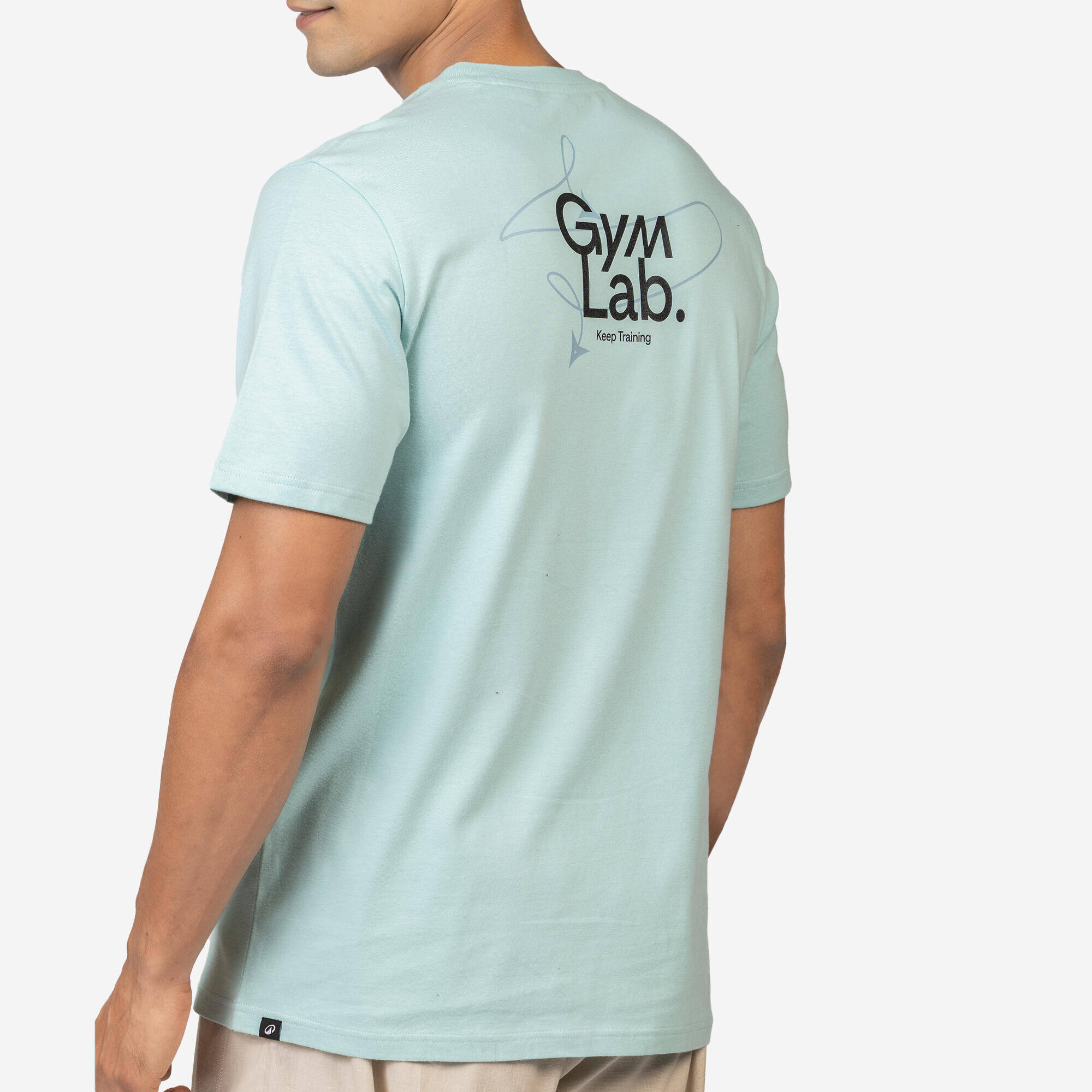 Men's Regular Cotton Fitness T-Shirt - Brown -  2
