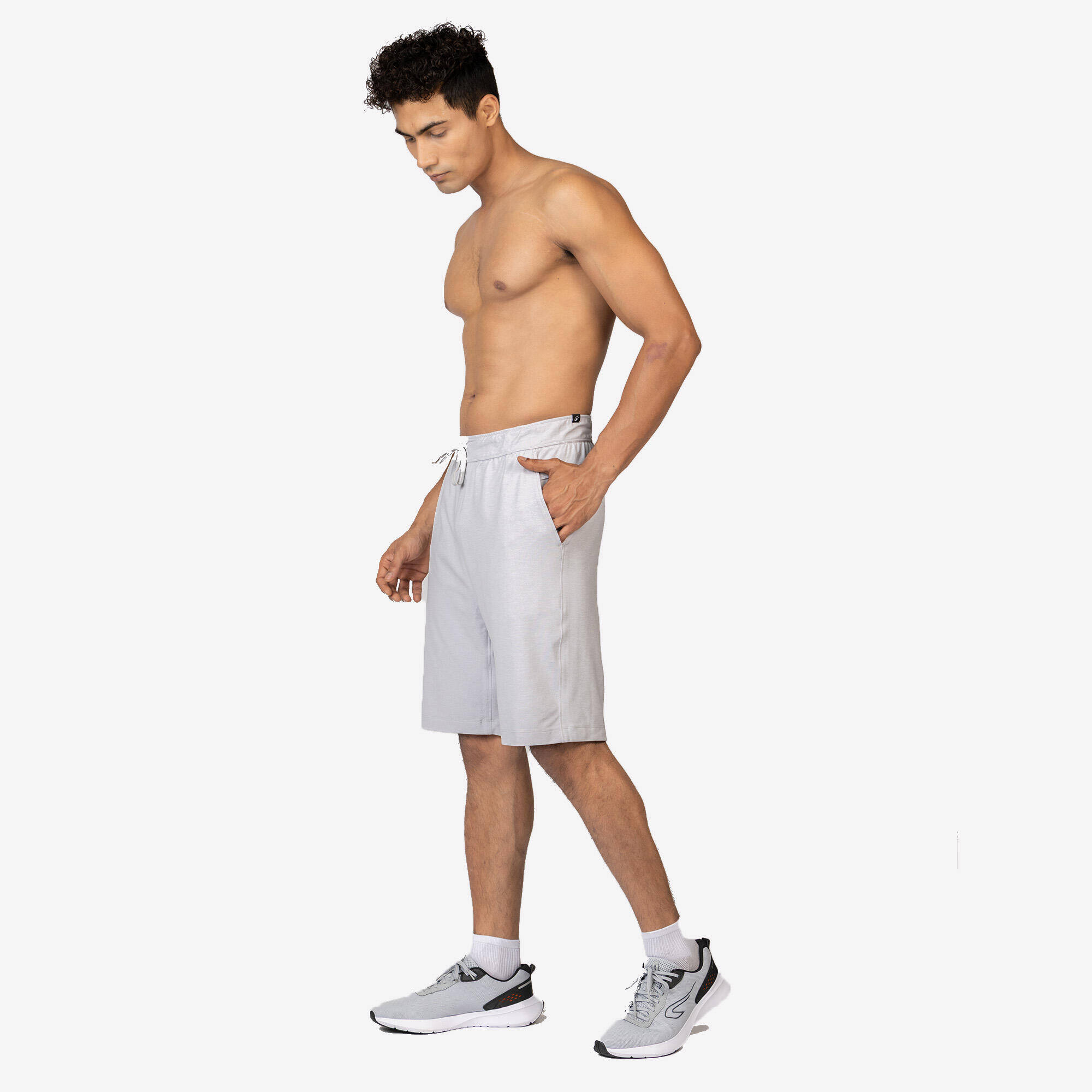 Men training Suprasoft short, grey -  4