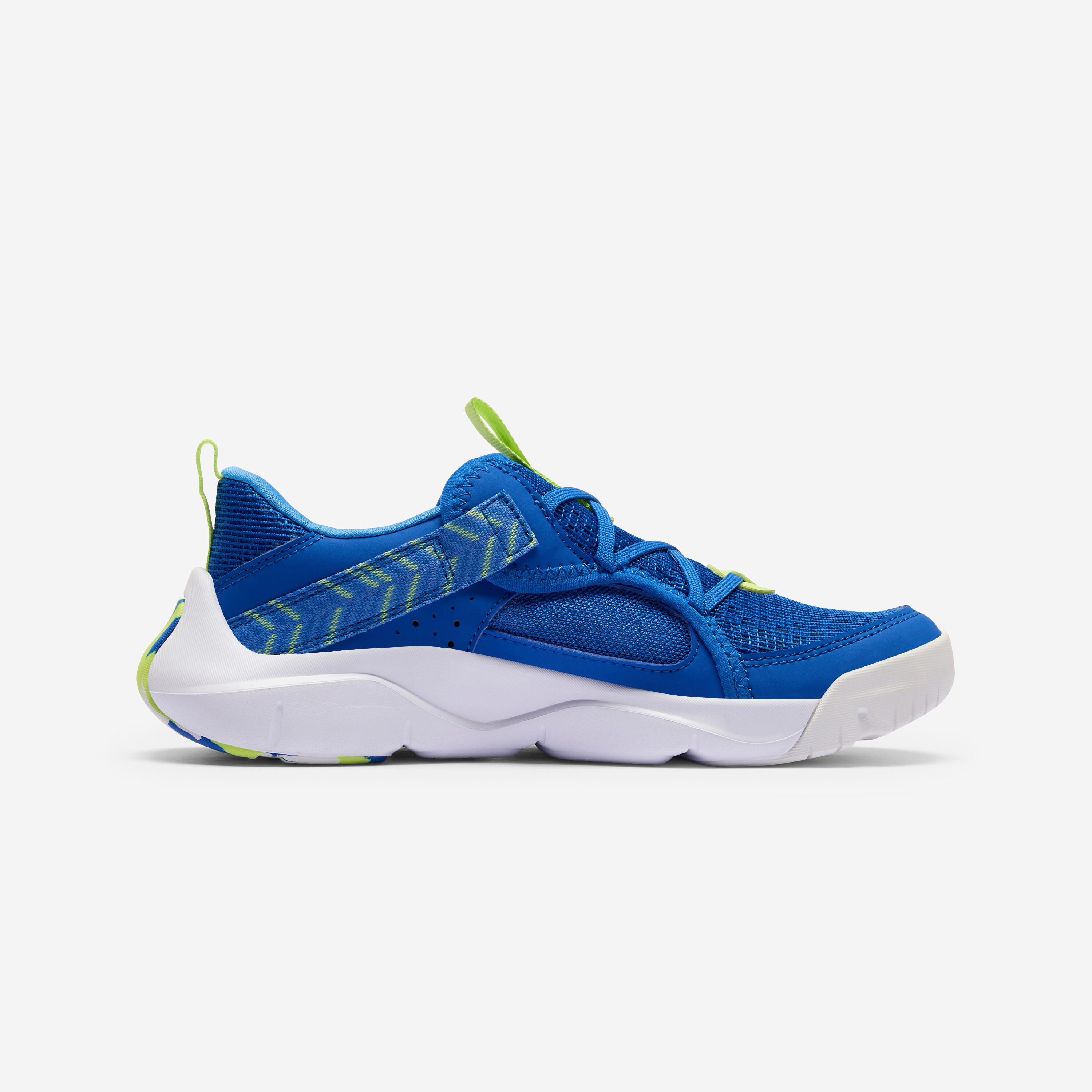 Scarpe da ginnastica bambino PLAYFUL SUMMER traspiranti azzurro-giallo 5/5