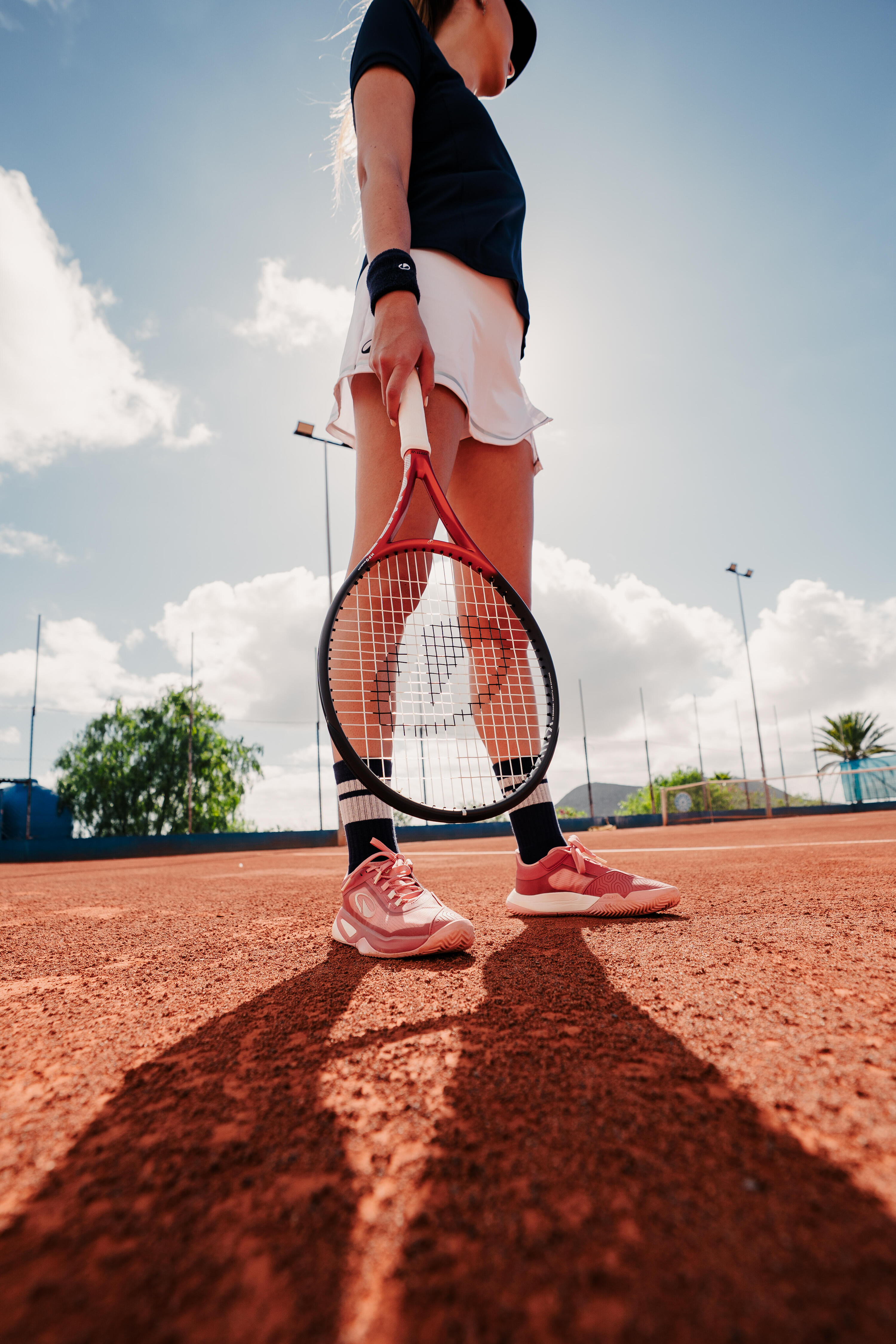 Raqueta de tennis adult, Kuikma Power Team 280 g Taronja 9/9