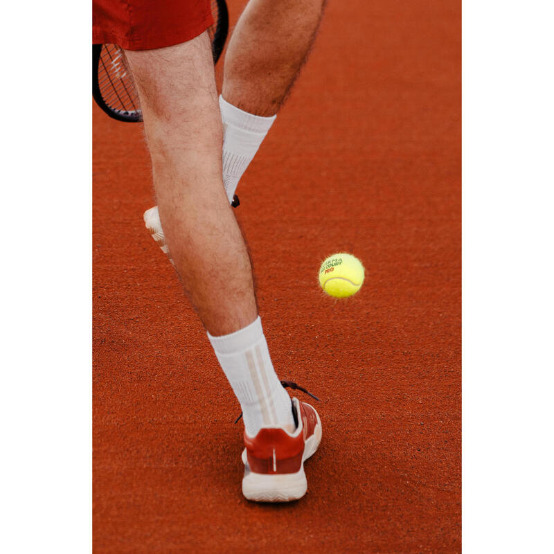 Minge de tenis versatilă, tub cu 4 mingi, Kuikma all court pro