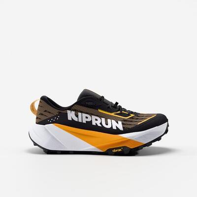 Trailschoenen voor heren kiprun kipsummit max oranje/zwart