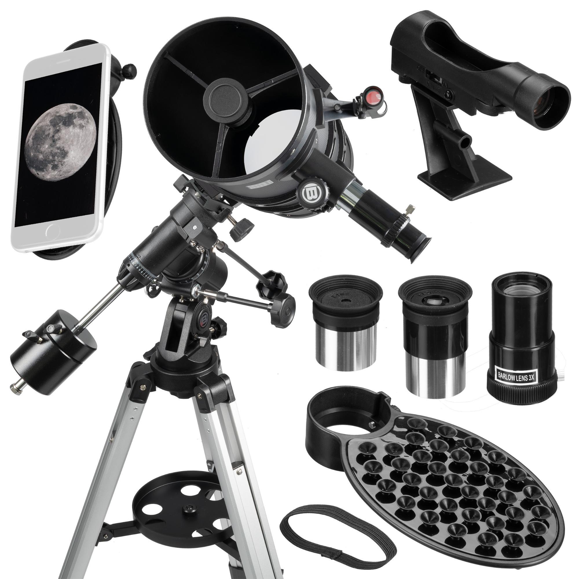 Telescopio Reflector cataióptrico POLLUX 150/1400 EQ3 70x-1050x -CD 3/5