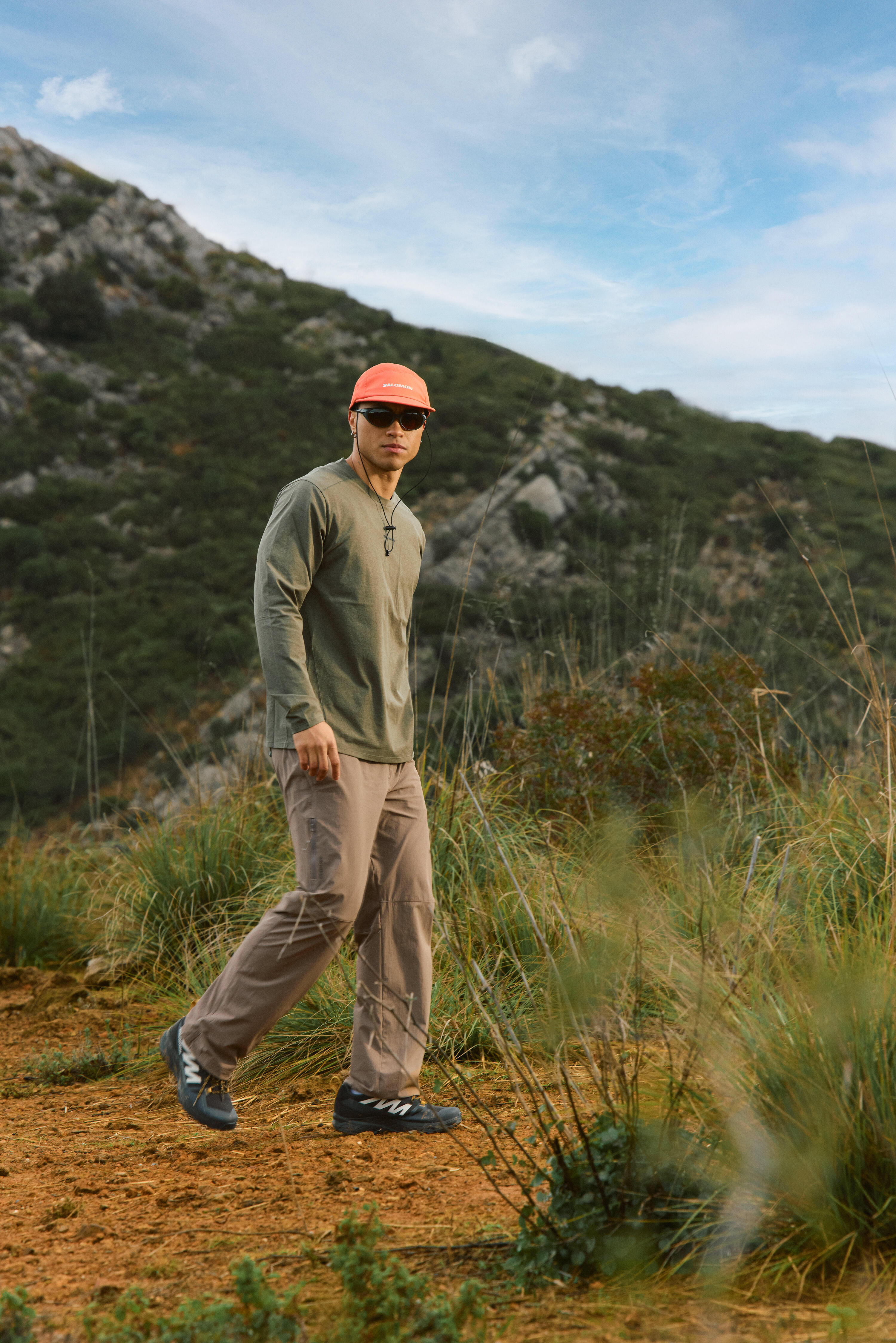 Chaussures imperméables de randonnée montagne - salomon saliba homme 7/10