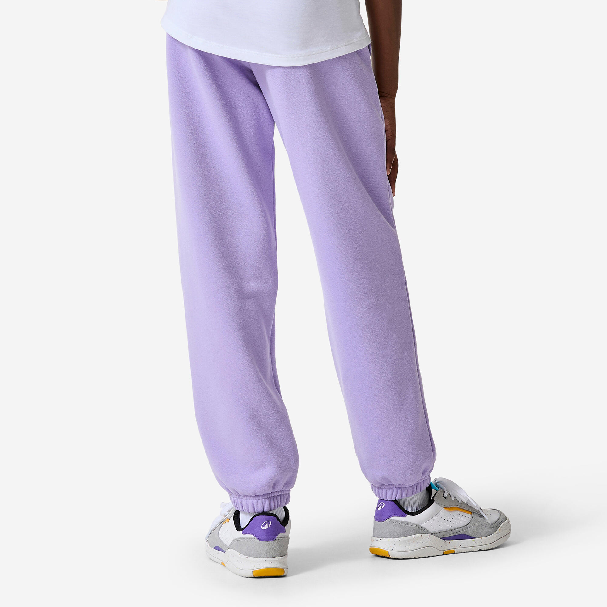 Lockere Jogginghose für Mädchen, violett 4/6