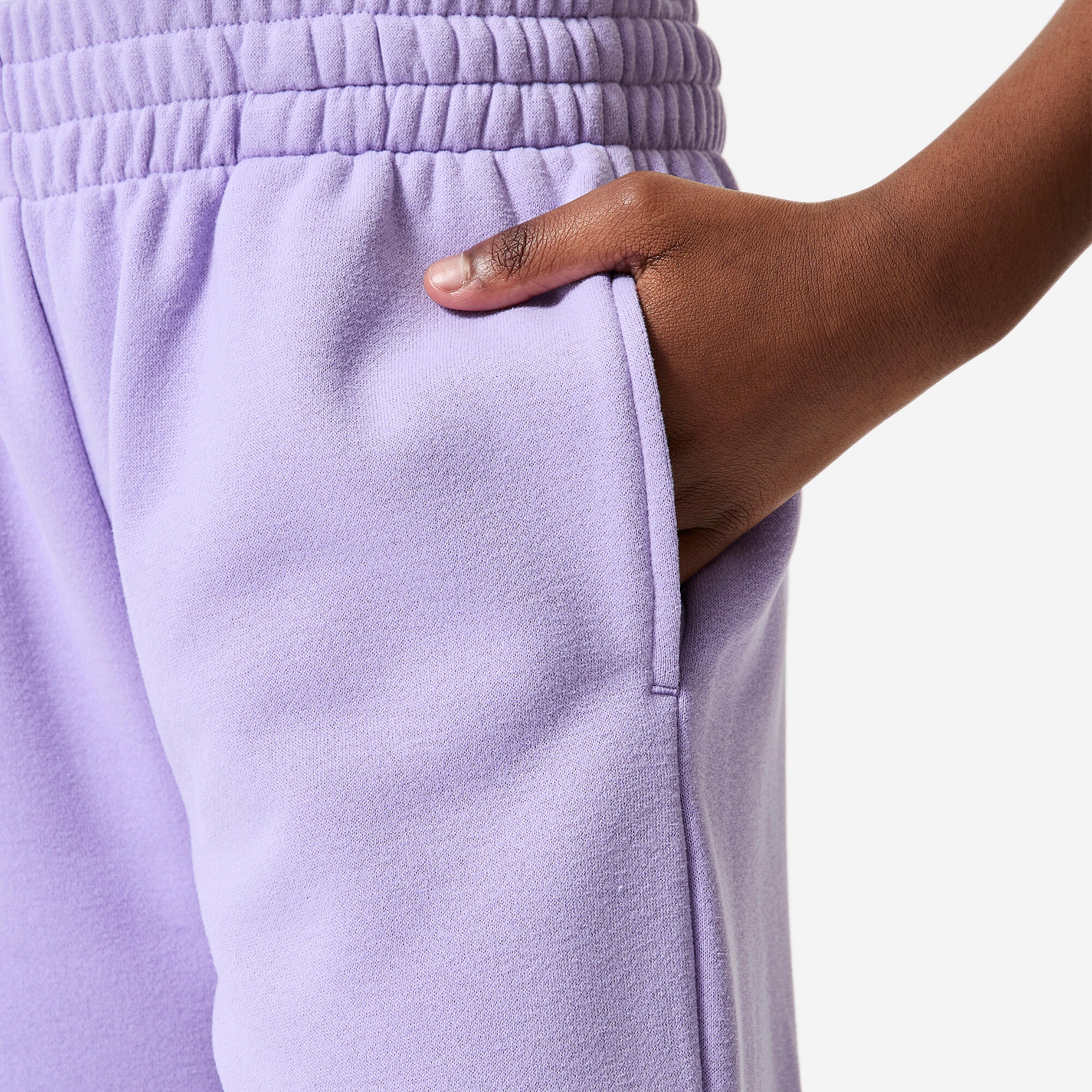 Lockere Jogginghose für Mädchen, violett 5/6