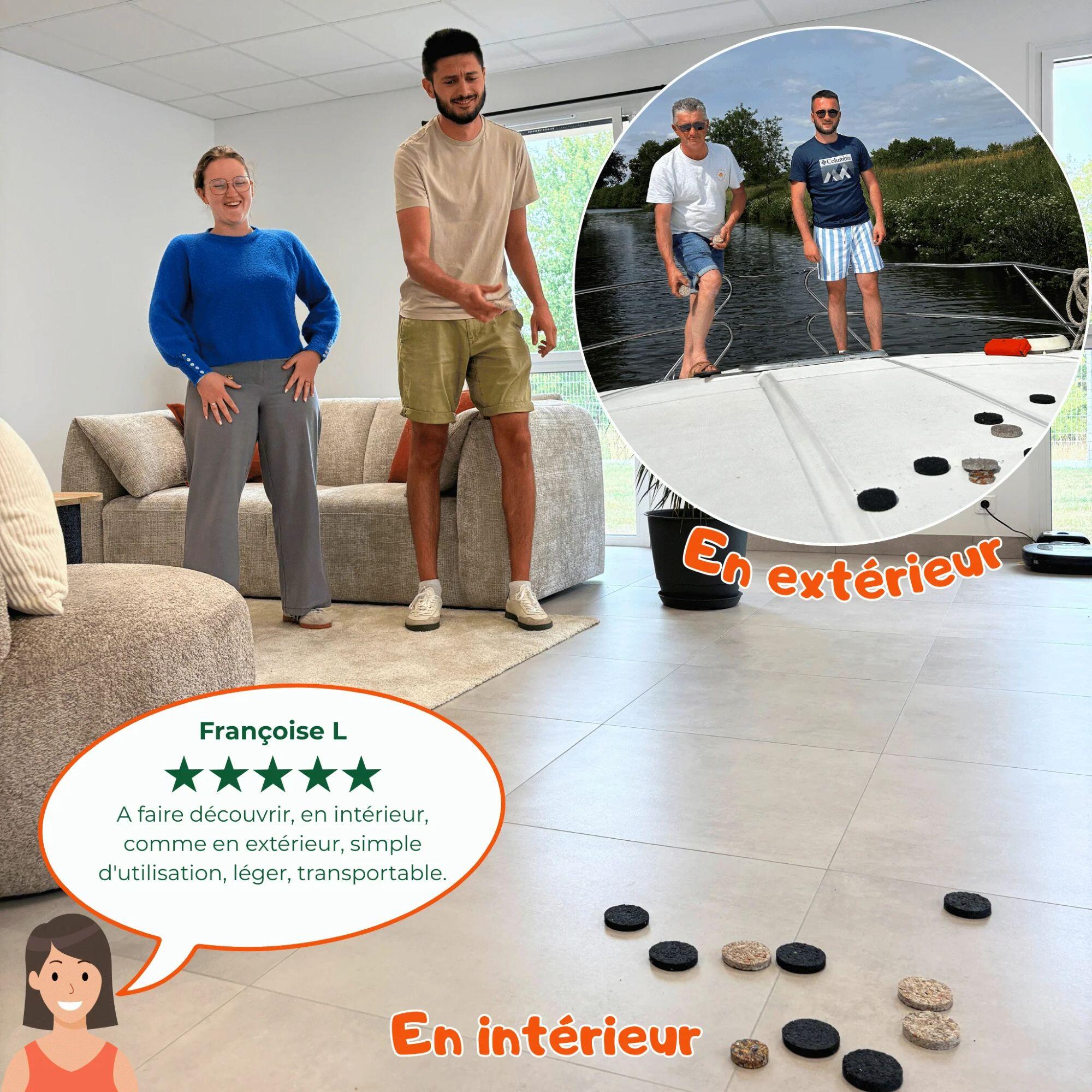 JEU DE PALETS D'INTERIEUR KOOJJI L'ORIGINAL NOIR 4/4