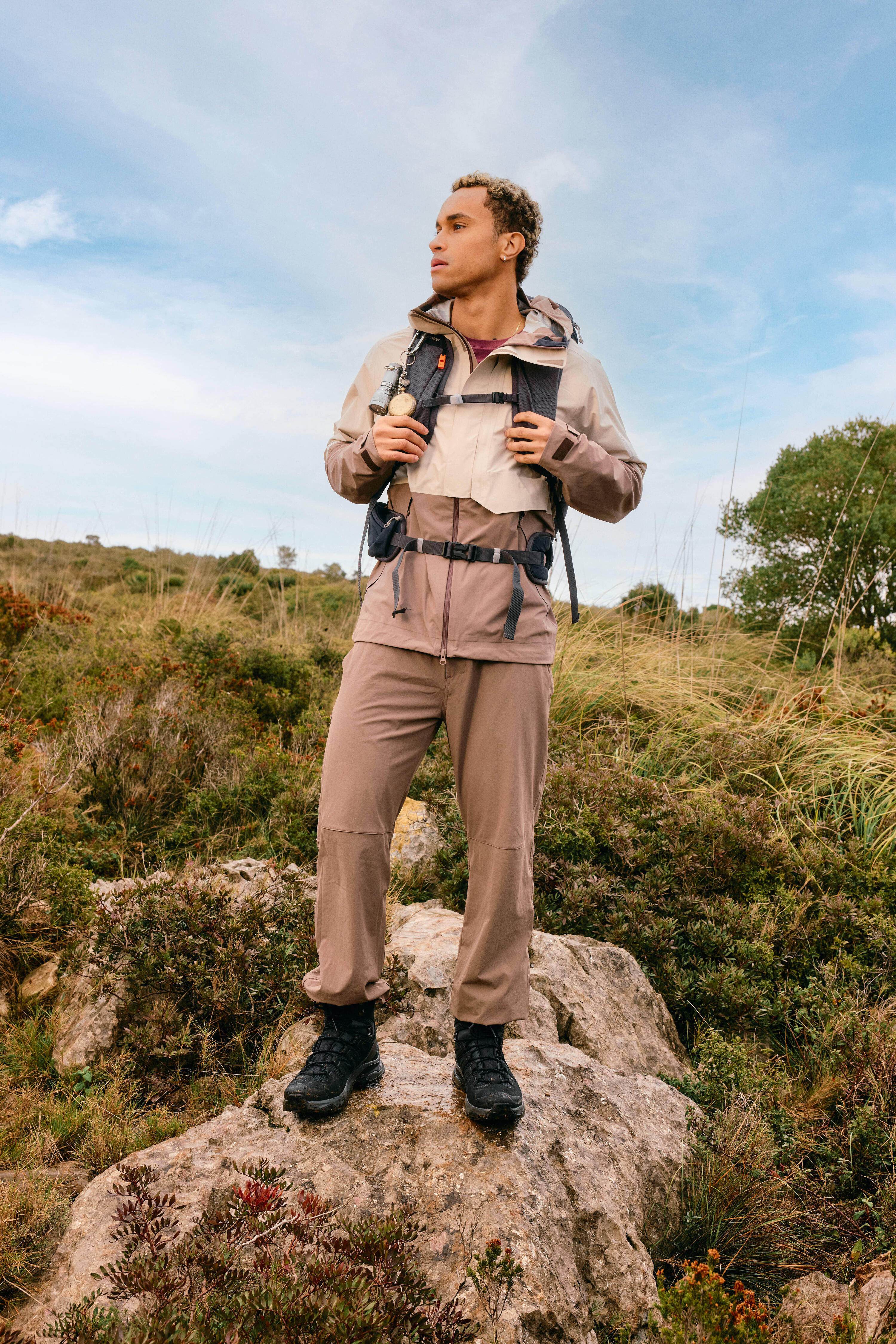 Wasserdichte Gore-Tex®-Trekkingschuhe aus Leder – Salomon Quest 5 GTX – Herren 8/9