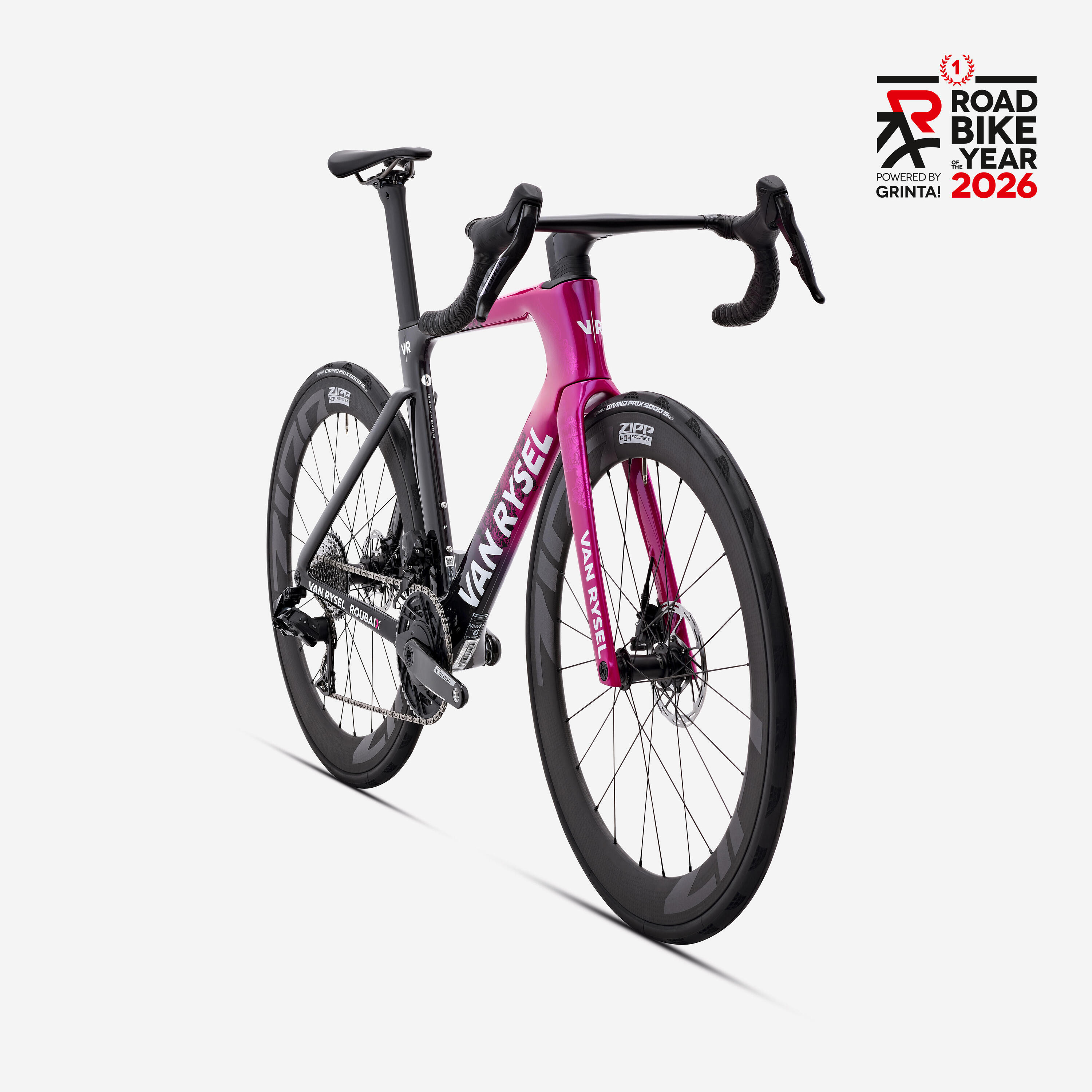 Rennvelo Sram Force AXS E1 2x12v, RCR-F Pro Van Rysel Roubaix 2/21