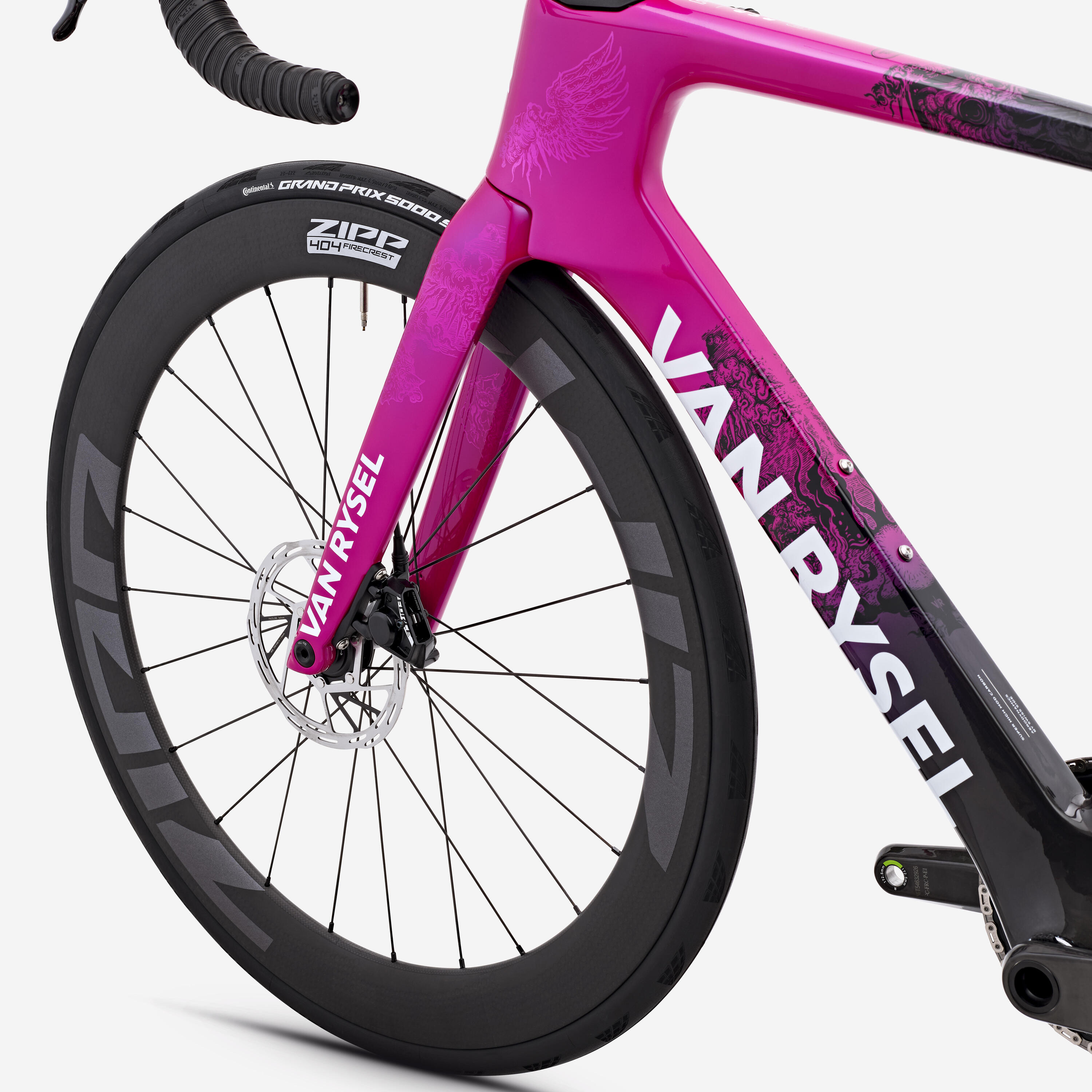 Rennvelo Sram Force AXS E1 2x12v, RCR-F Pro Van Rysel Roubaix 8/21