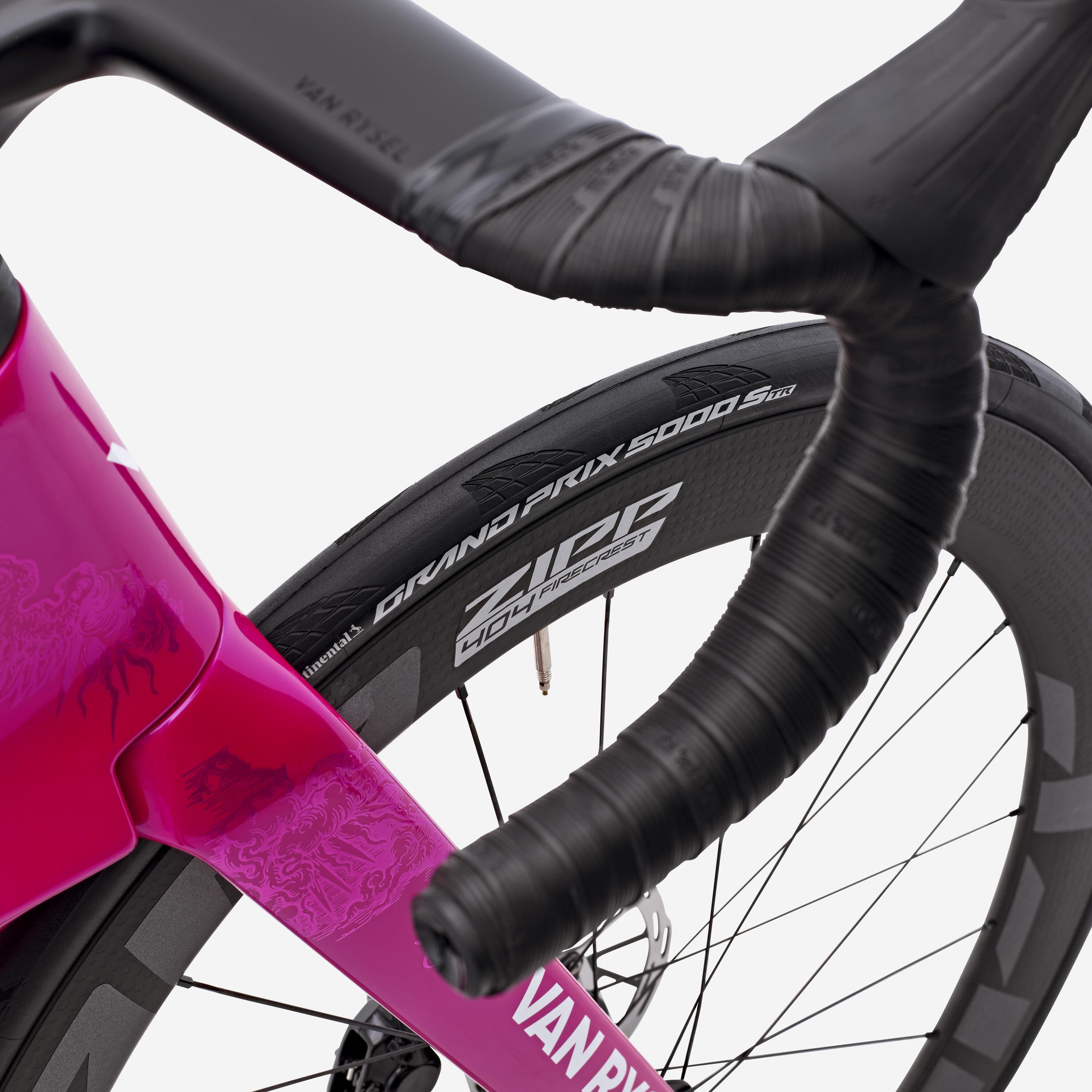 Rennvelo Sram Force AXS E1 2x12v, RCR-F Pro Van Rysel Roubaix 13/21