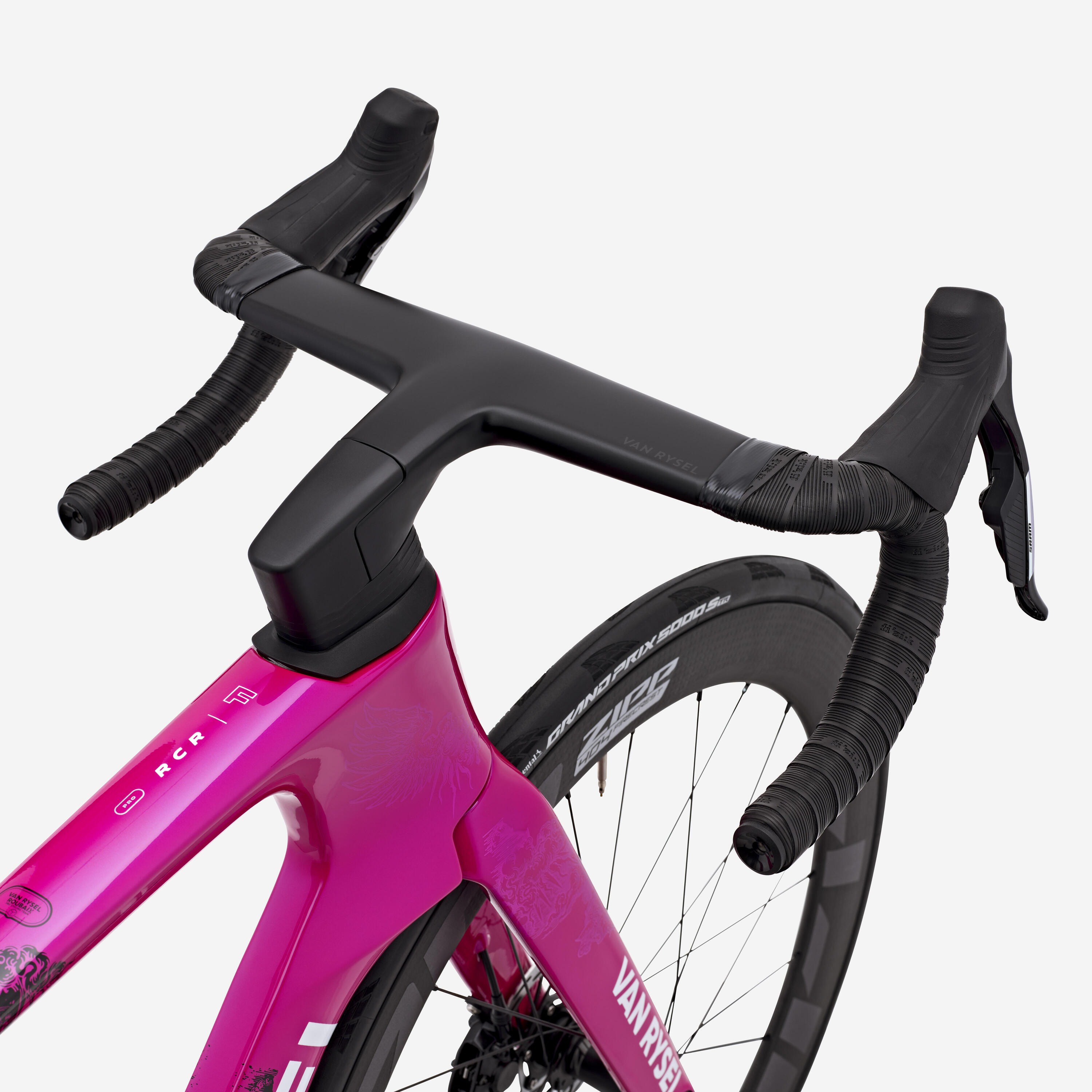 Rennvelo Sram Force AXS E1 2x12v, RCR-F Pro Van Rysel Roubaix 7/21