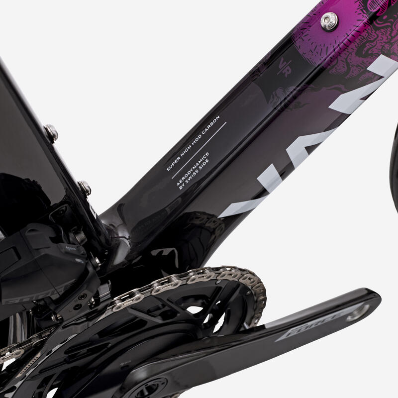 Bicicletă de șosea SRAM Force AXS E1 2x12v, RCR-F PRO VAN RYSEL ROUBAIX