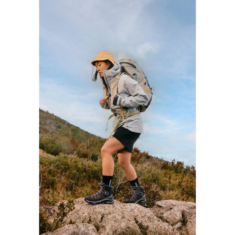 Bocanci din piele impermeabili pt. trekking Gore-Tex® - Salomon quest 5 gtx - D