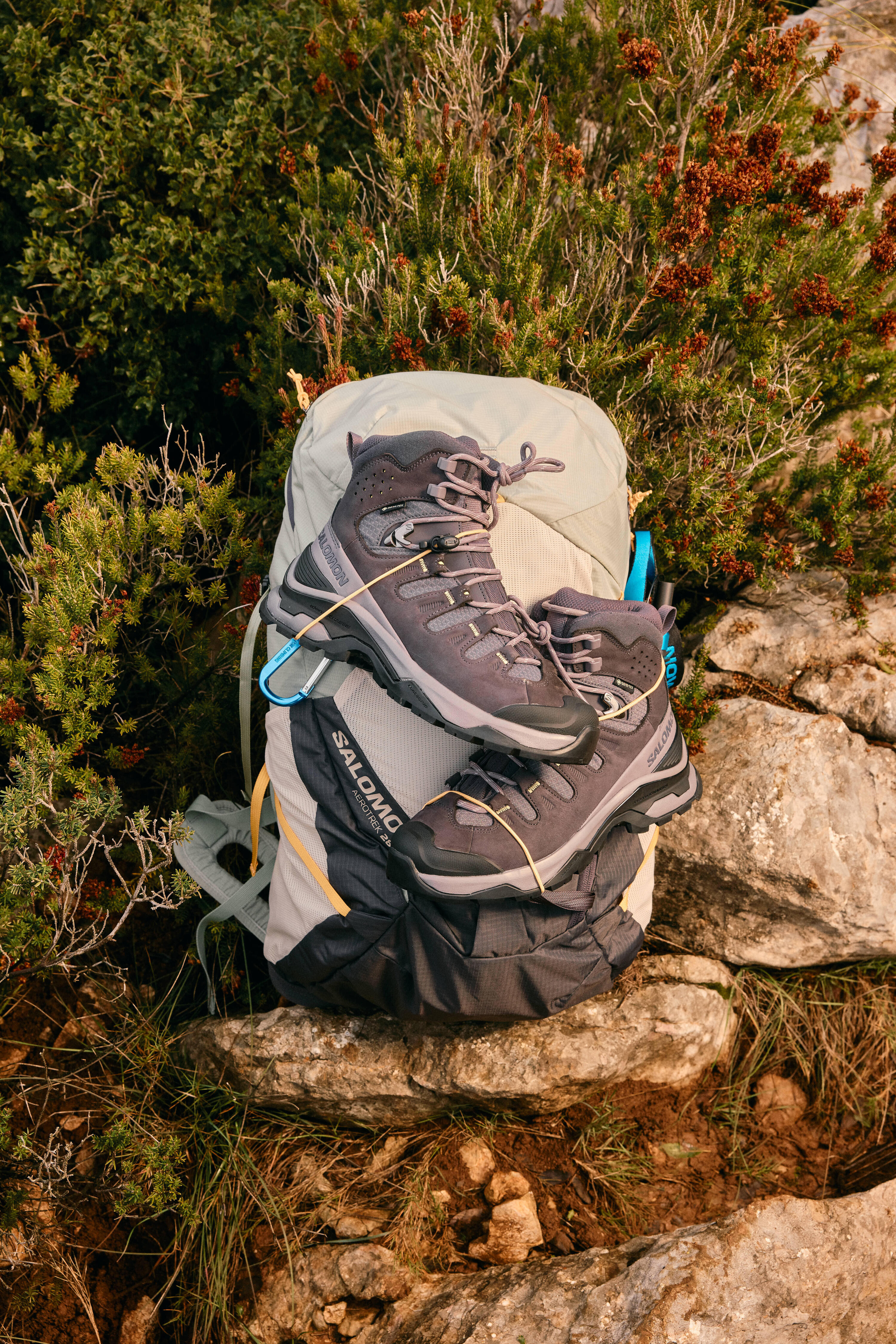 Dámské boty na treking kožené nepromokavé Gore-Tex® Quest 5 GTX 6/8