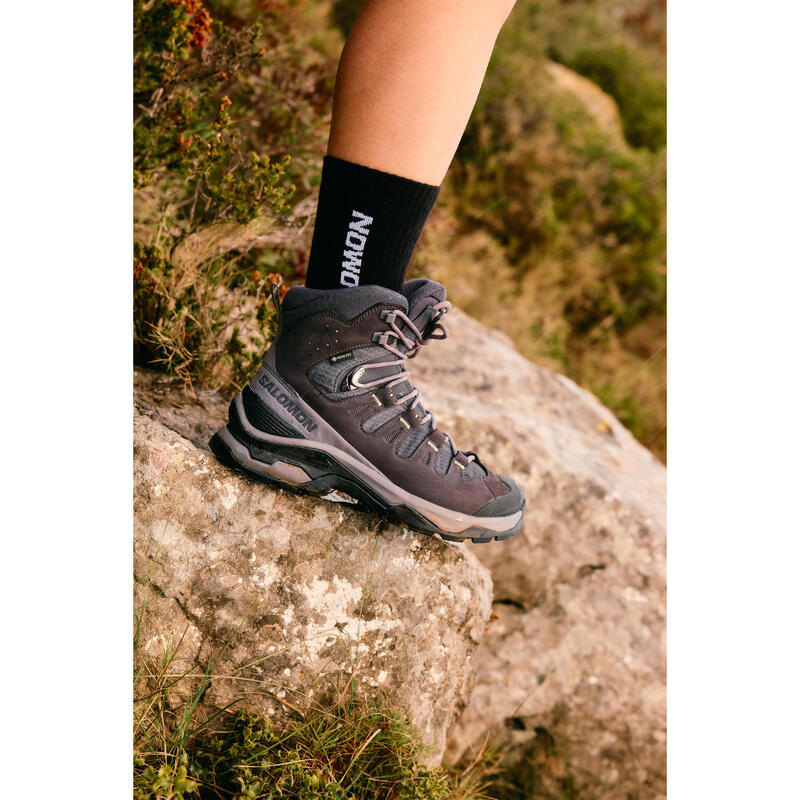 Bocanci din piele impermeabili pt. trekking Gore-Tex® - Salomon quest 5 gtx - D