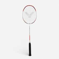 Crveno-beli reket za badminton Wavetec Magan 8 Slim