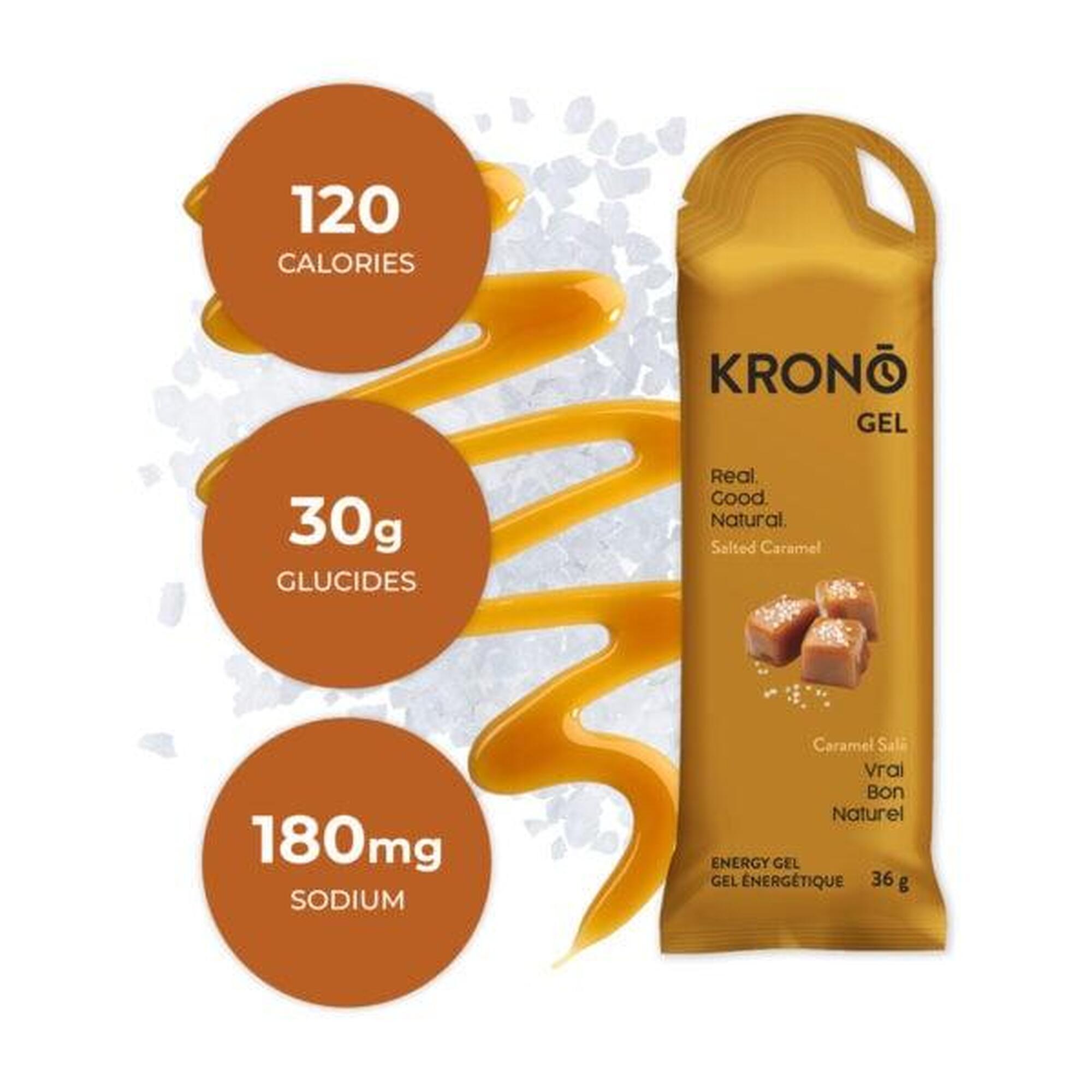 Energy Gel, Krono Salted Caramel - KRONO NUTRITION