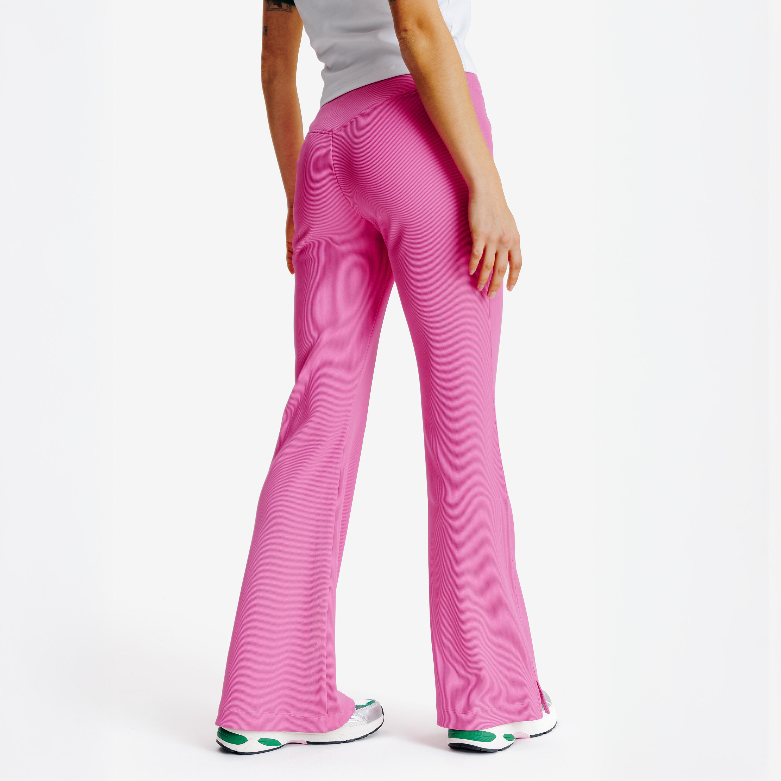 Flared legging Yestalgia dames roze 4/8