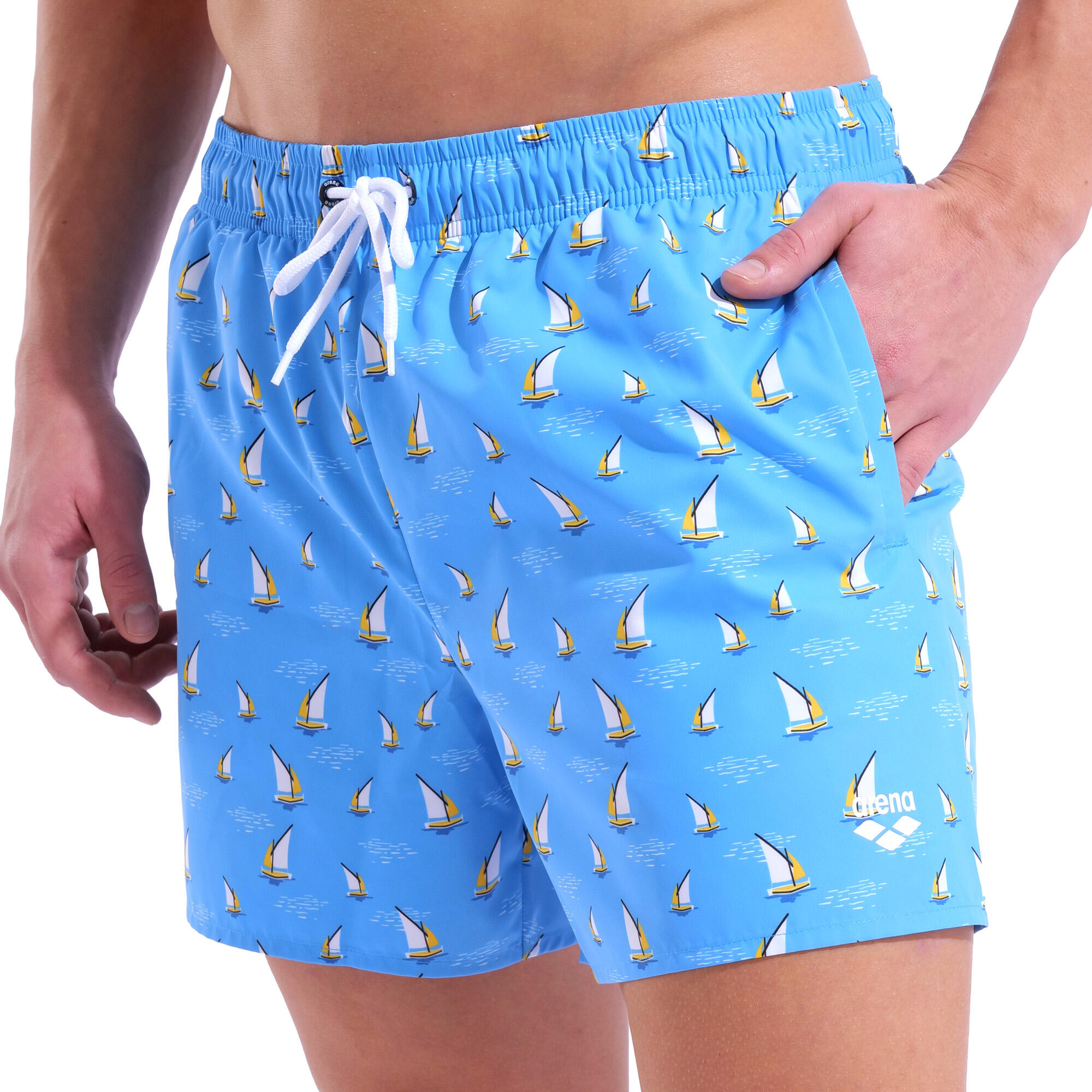 Costume mare uomo Fantasy Arena azzurro 2/4