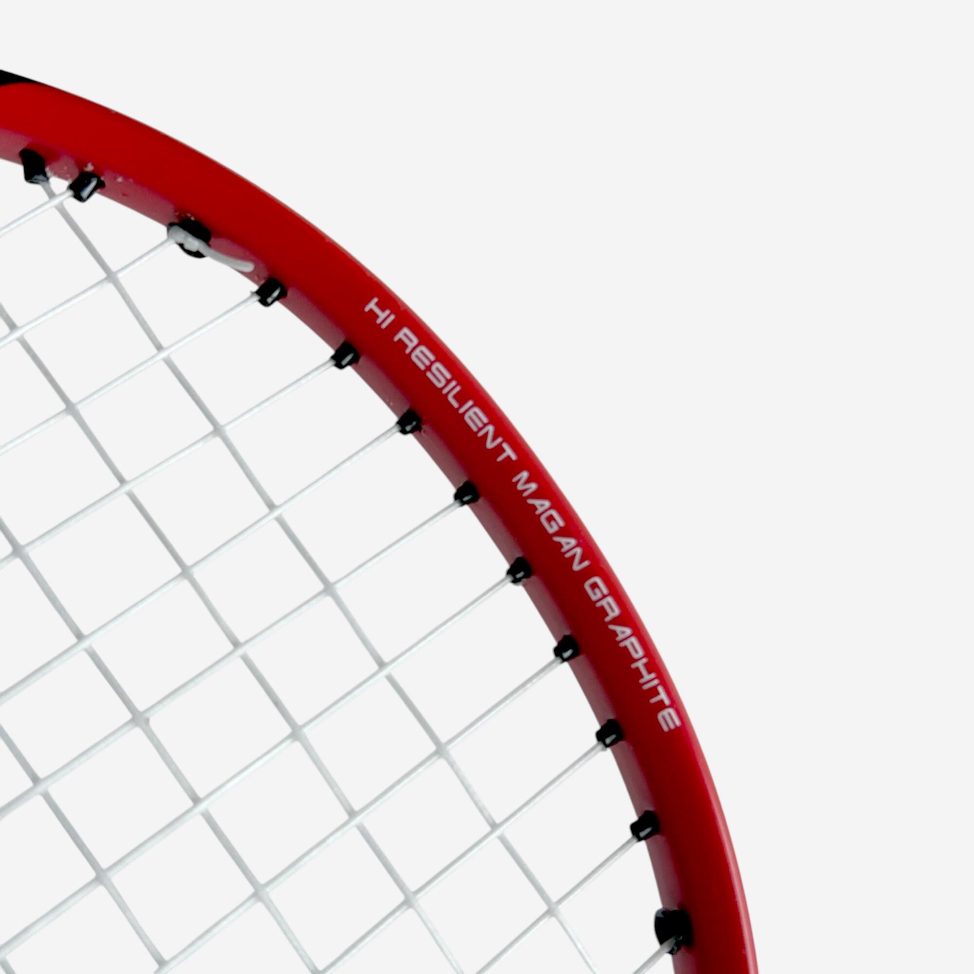 Badminton Racket Wavetec Magan 8 Slim - White & Red | Decathlon