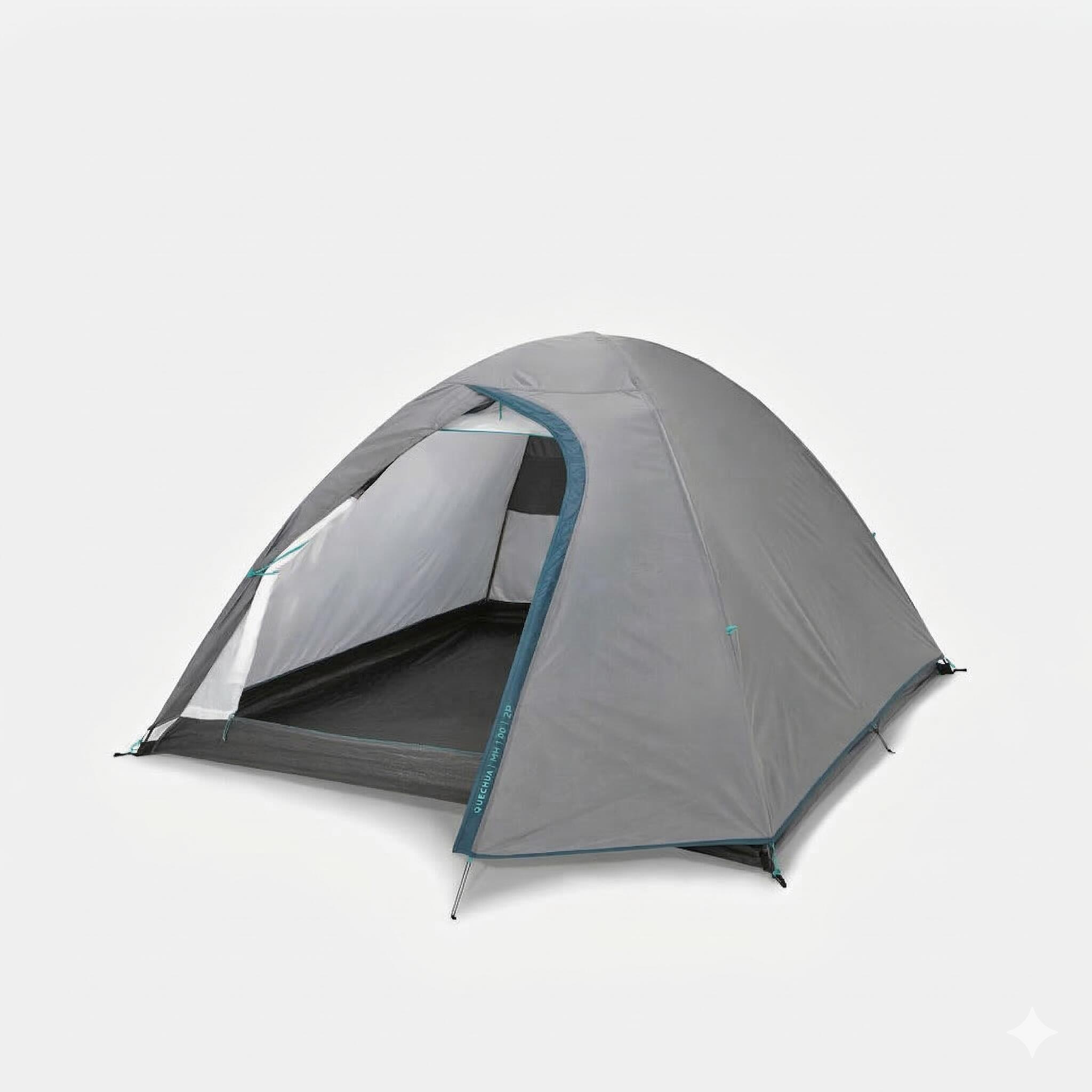 Camping Tent 3-Person, MH 100 - QUECHUA