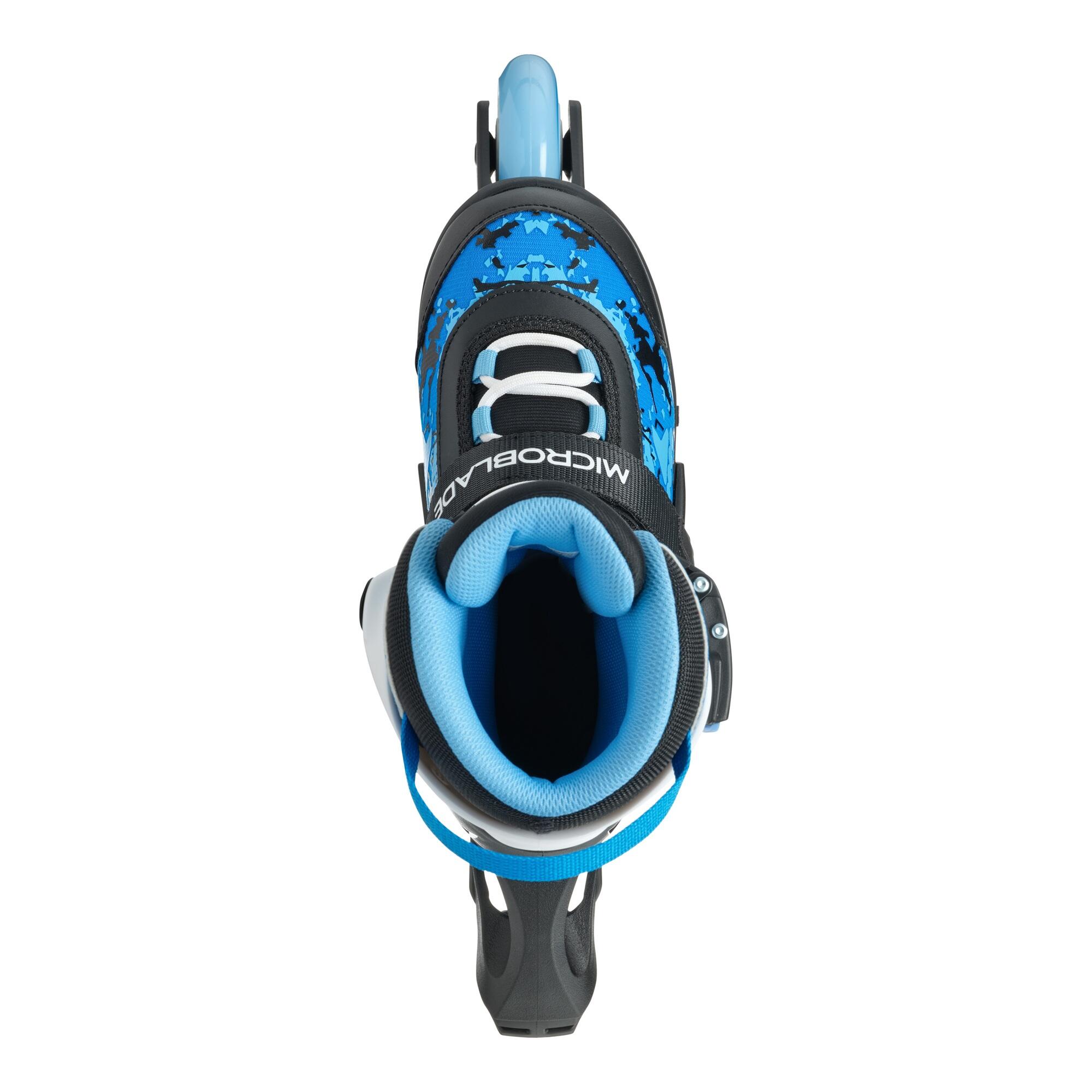 Inline-Skates Kinder Rollerblade Microblade SL schwarz/blau 7/7