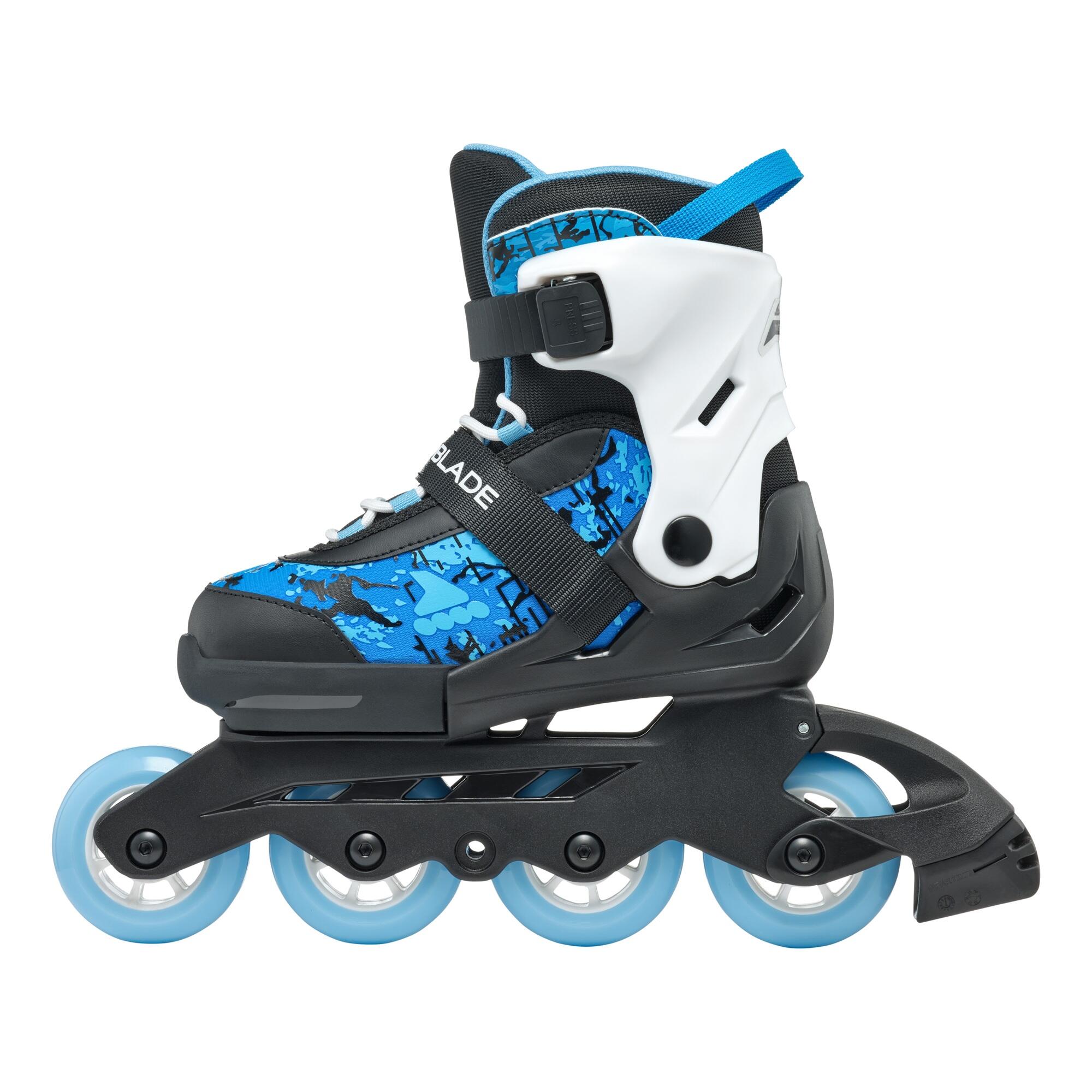 Inline-Skates Kinder Rollerblade Microblade SL schwarz/blau 4/7