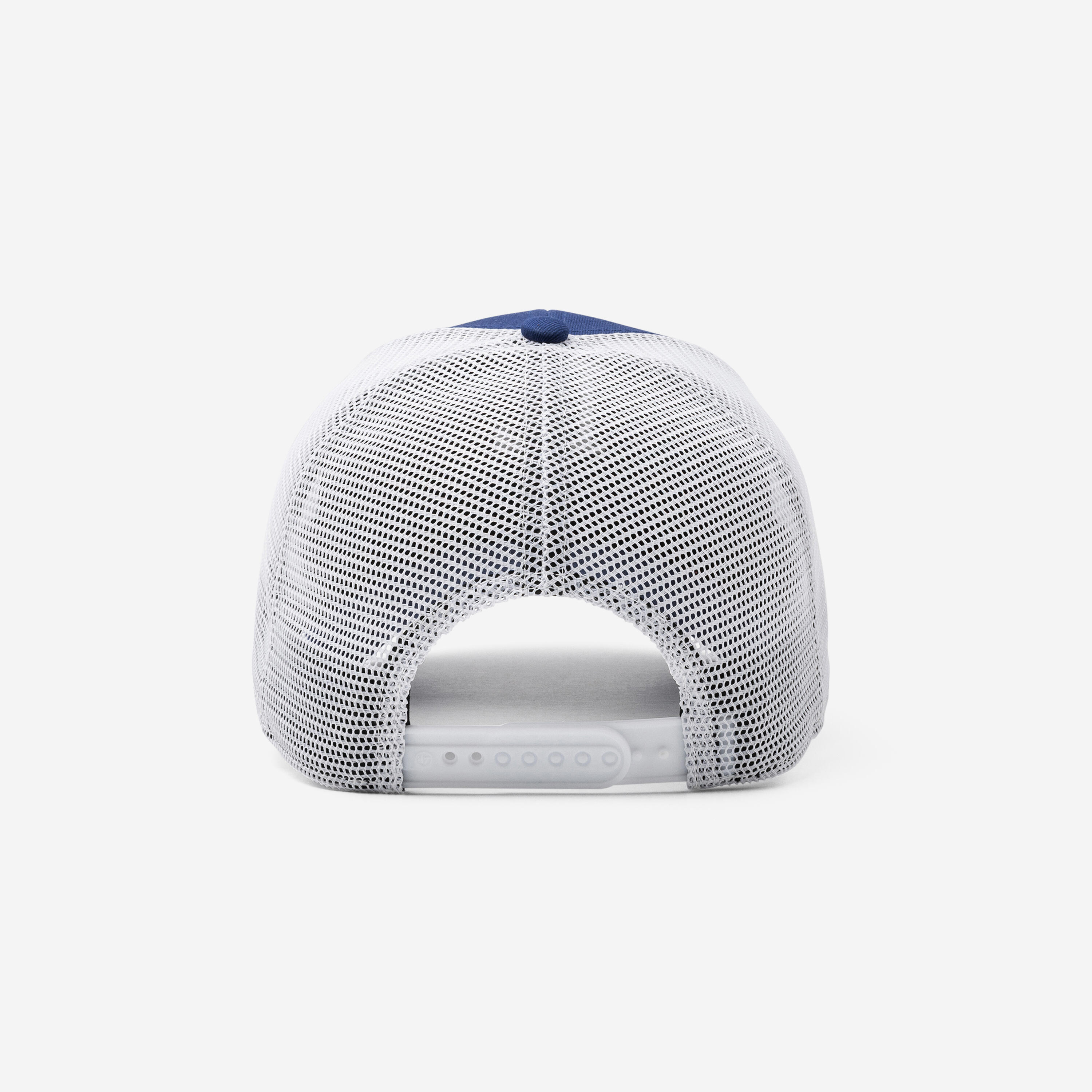 Casquette baseball avec fermeture à pression - Los Angeles Dodgers bleu et blanc 3/4