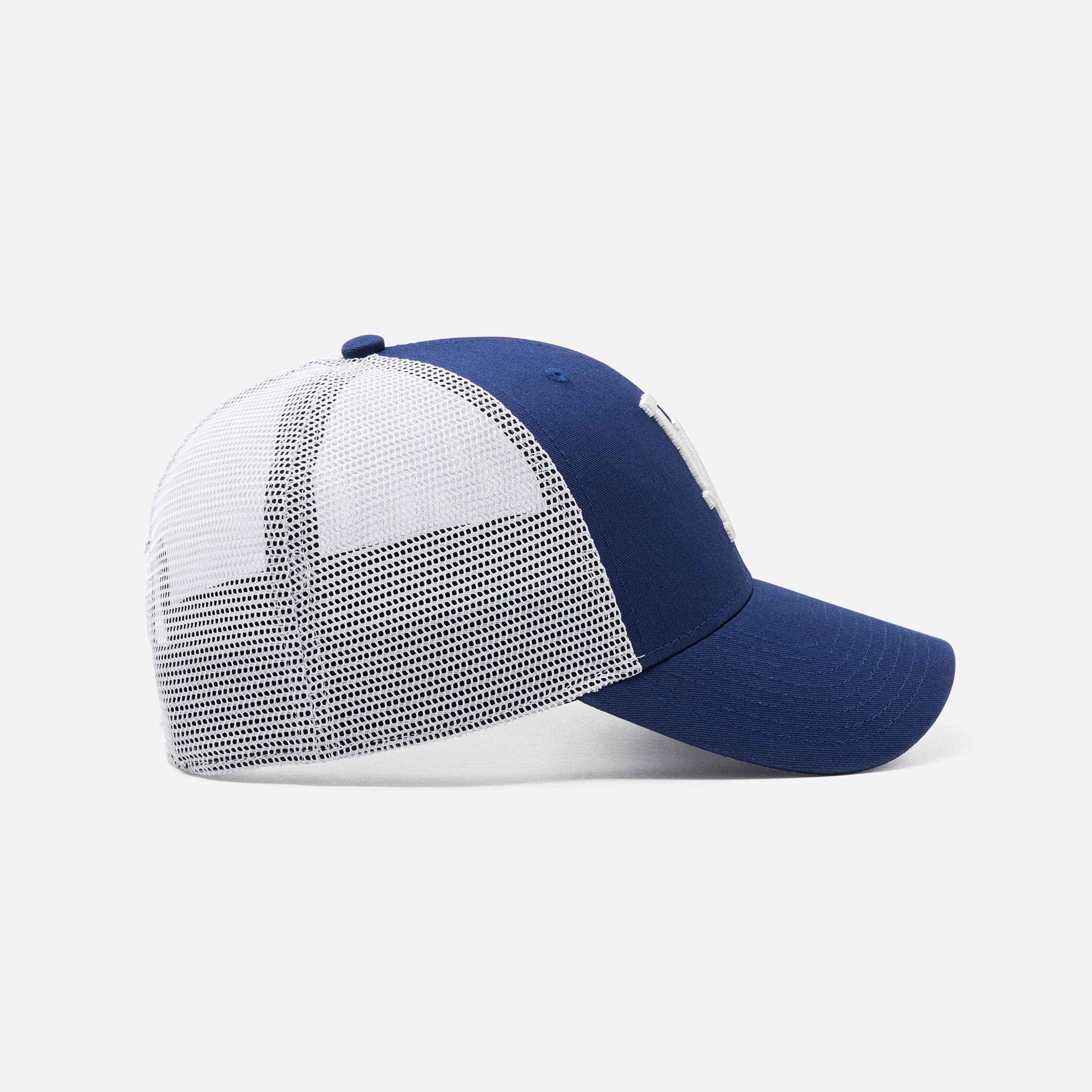 Casquette baseball avec fermeture à pression - Los Angeles Dodgers bleu et blanc 4/4