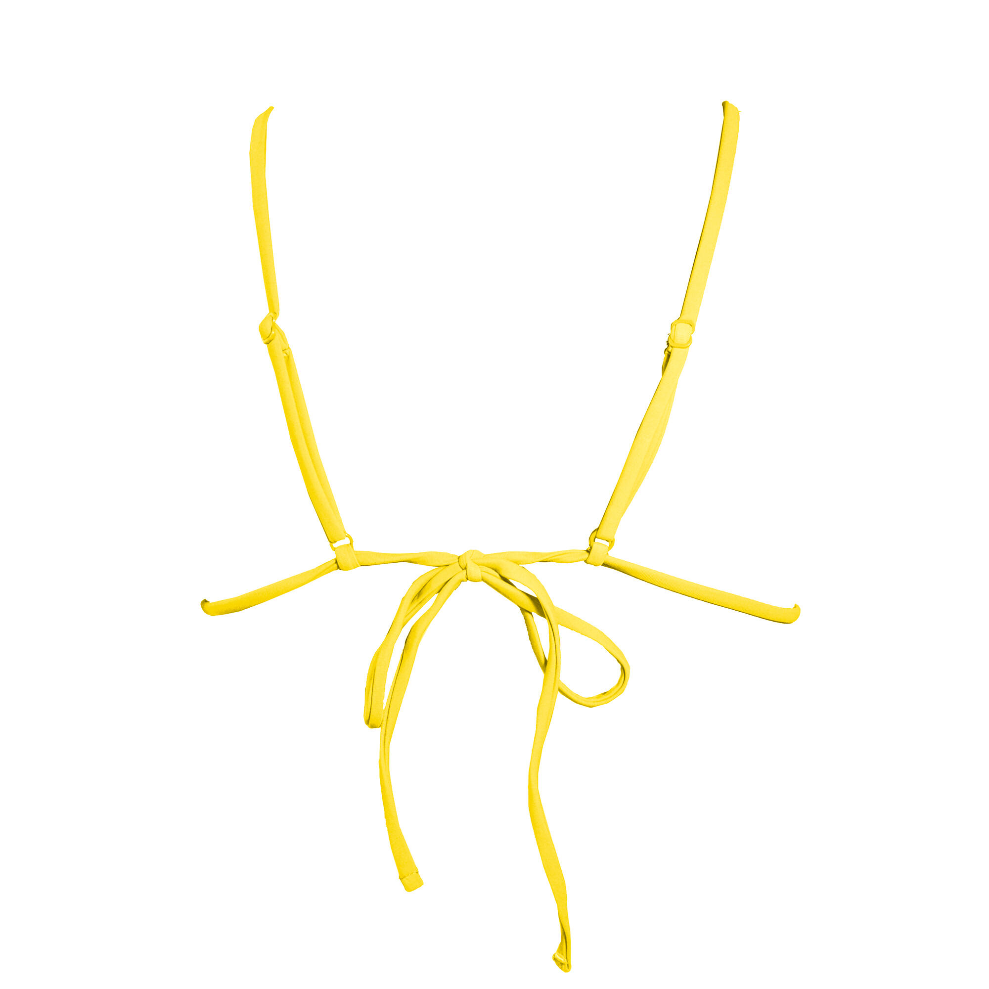 Top Bikini Mujer Triángulo Amarillo 6/6