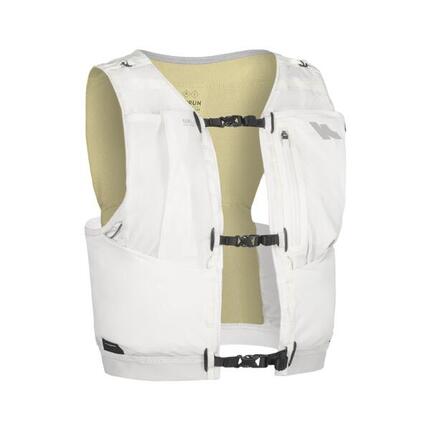 Gilet trail running compétition porte flasques mixte - Kiprun 900 RACE 5L blanc