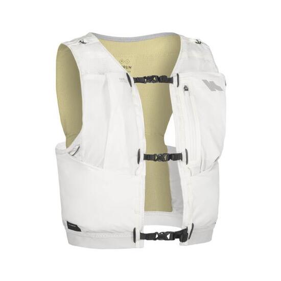 Gilet trail running compétition porte flasques mixte - Kiprun 900 RACE 5L blanc