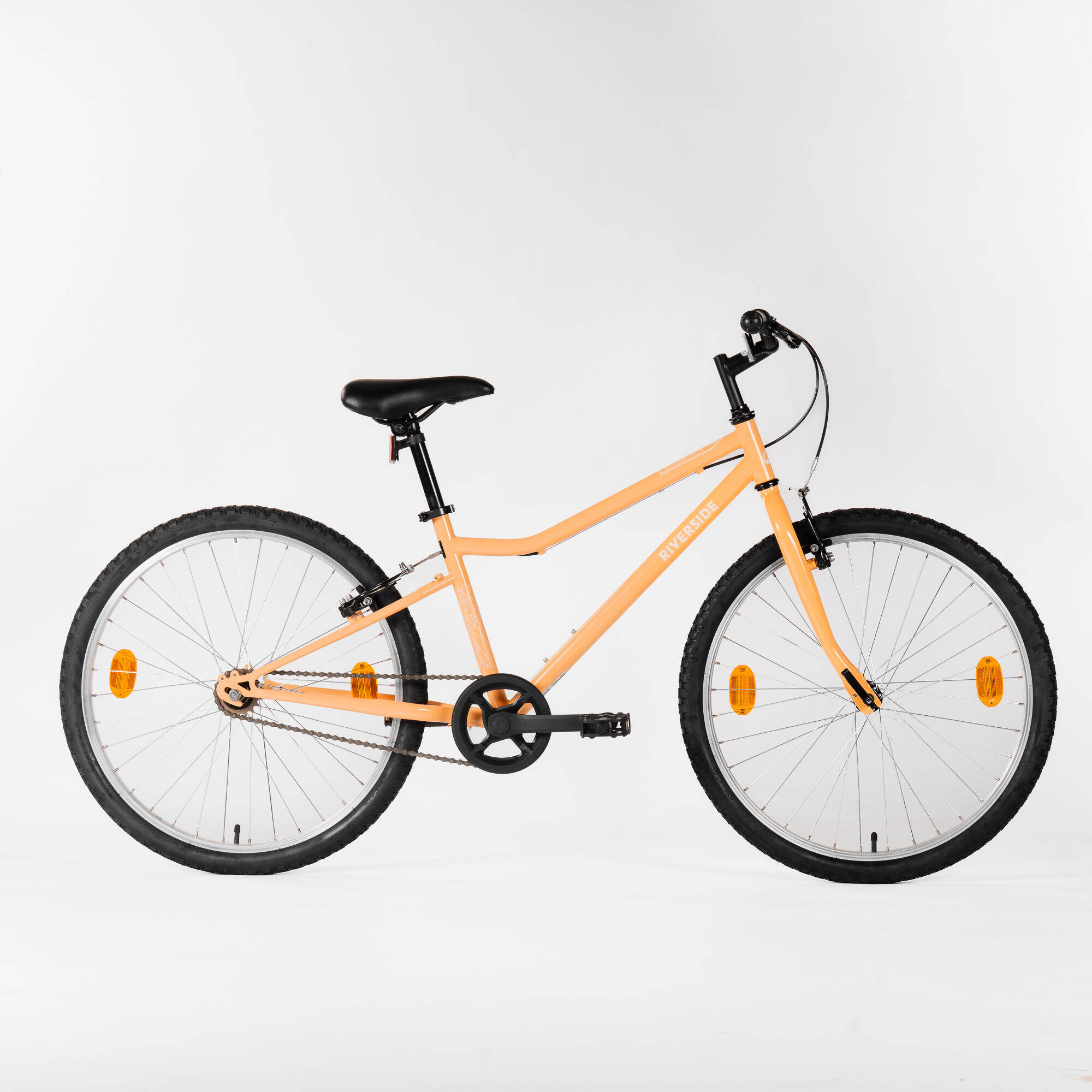 Riverside 24" Single-Speed Cycle for Kids 8-12 Year Old - Orange -  1