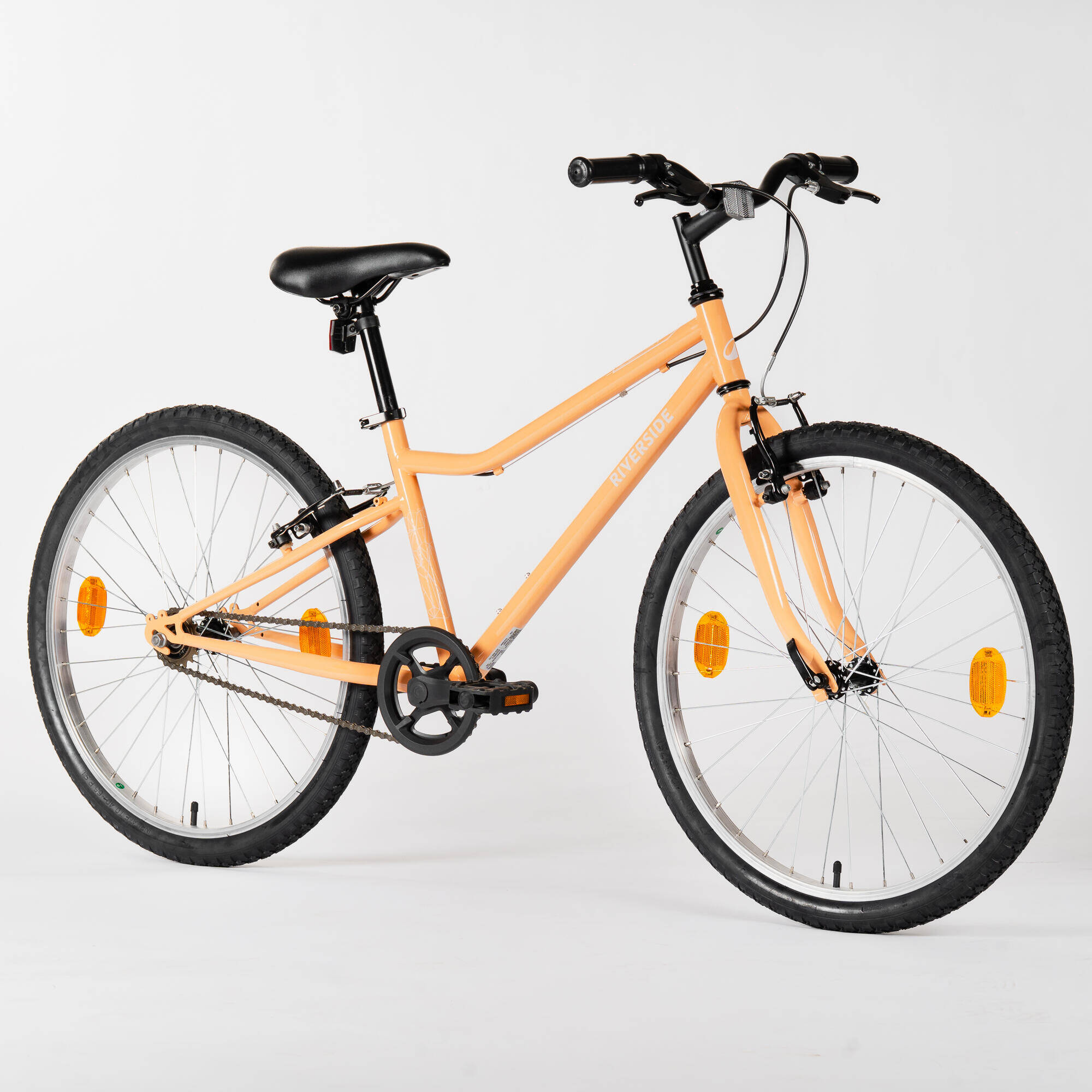 Riverside 24" Single-Speed Cycle for Kids 8-12 Year Old - Orange -  2
